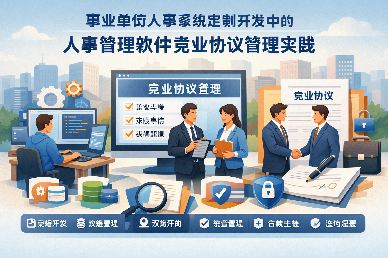 事业单位人事系统定制开发中的人事管理软件竞业协议管理实践