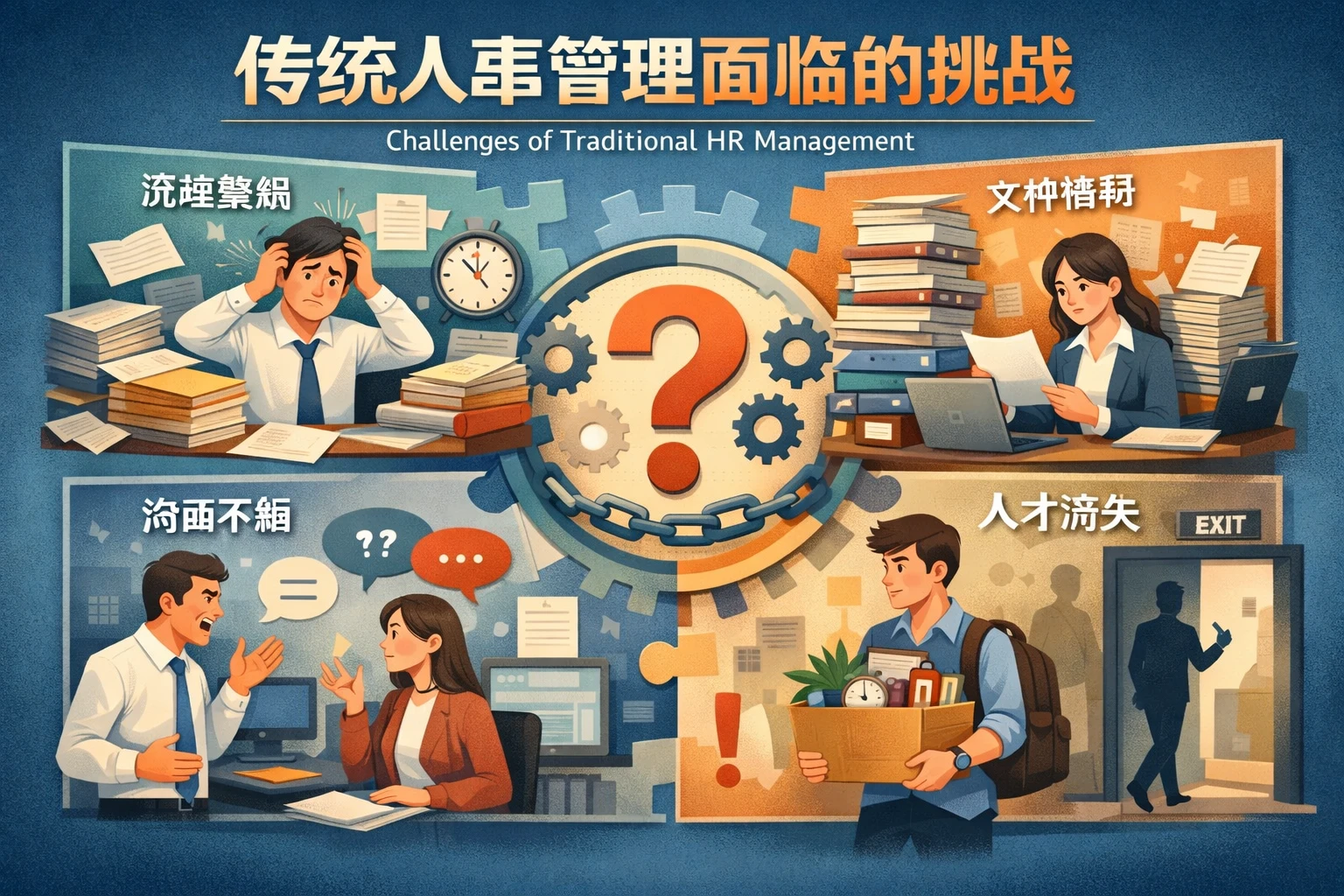 传统人事管理面临的挑战
