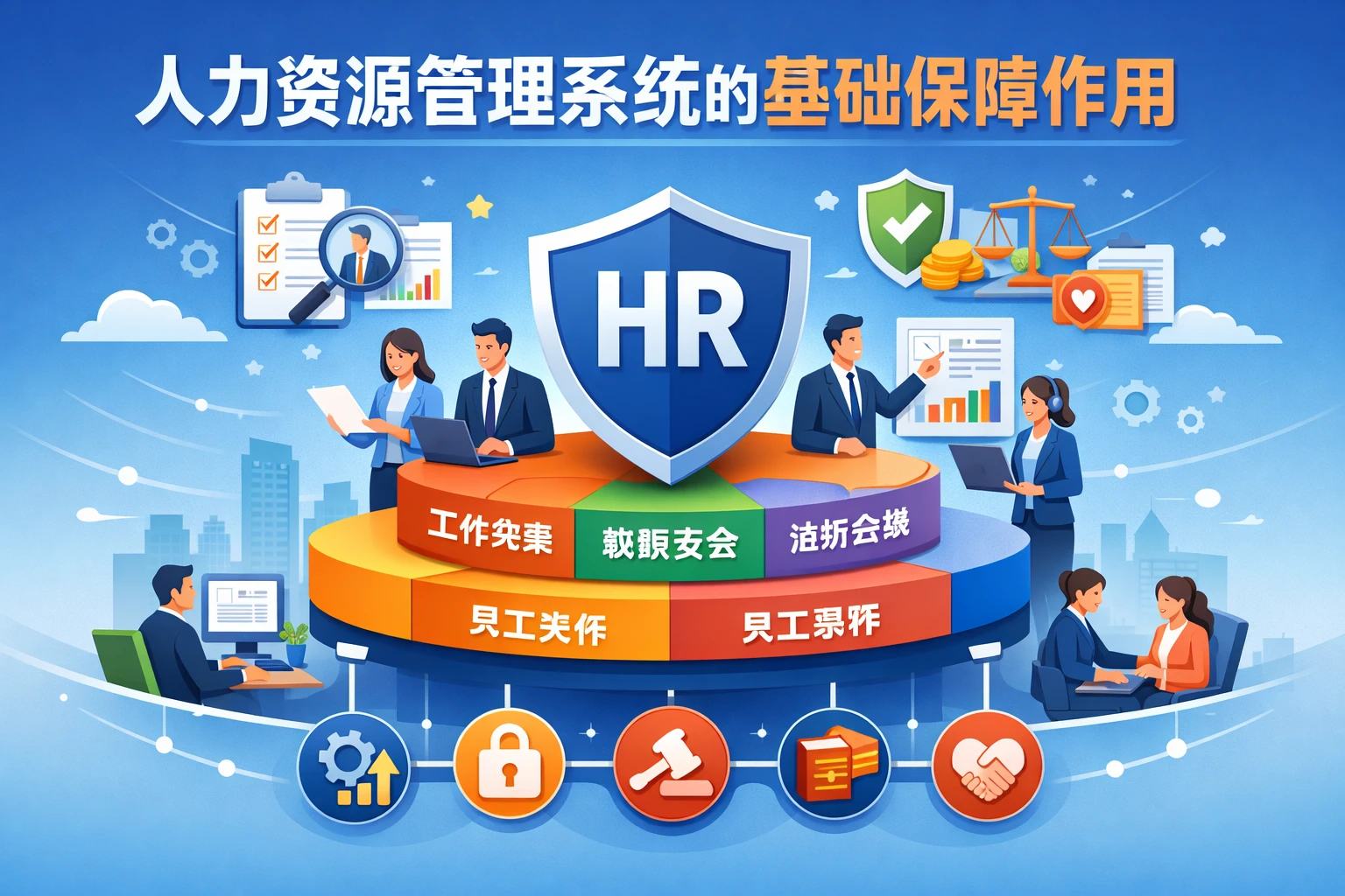 人力资源管理系统的基础保障作用