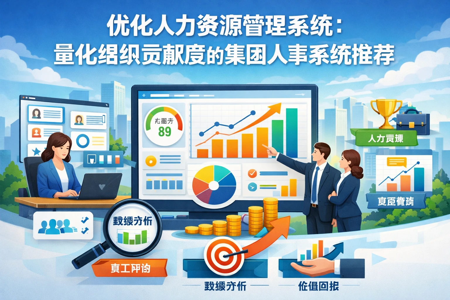 优化人力资源管理系统：量化组织贡献度的集团人事系统推荐