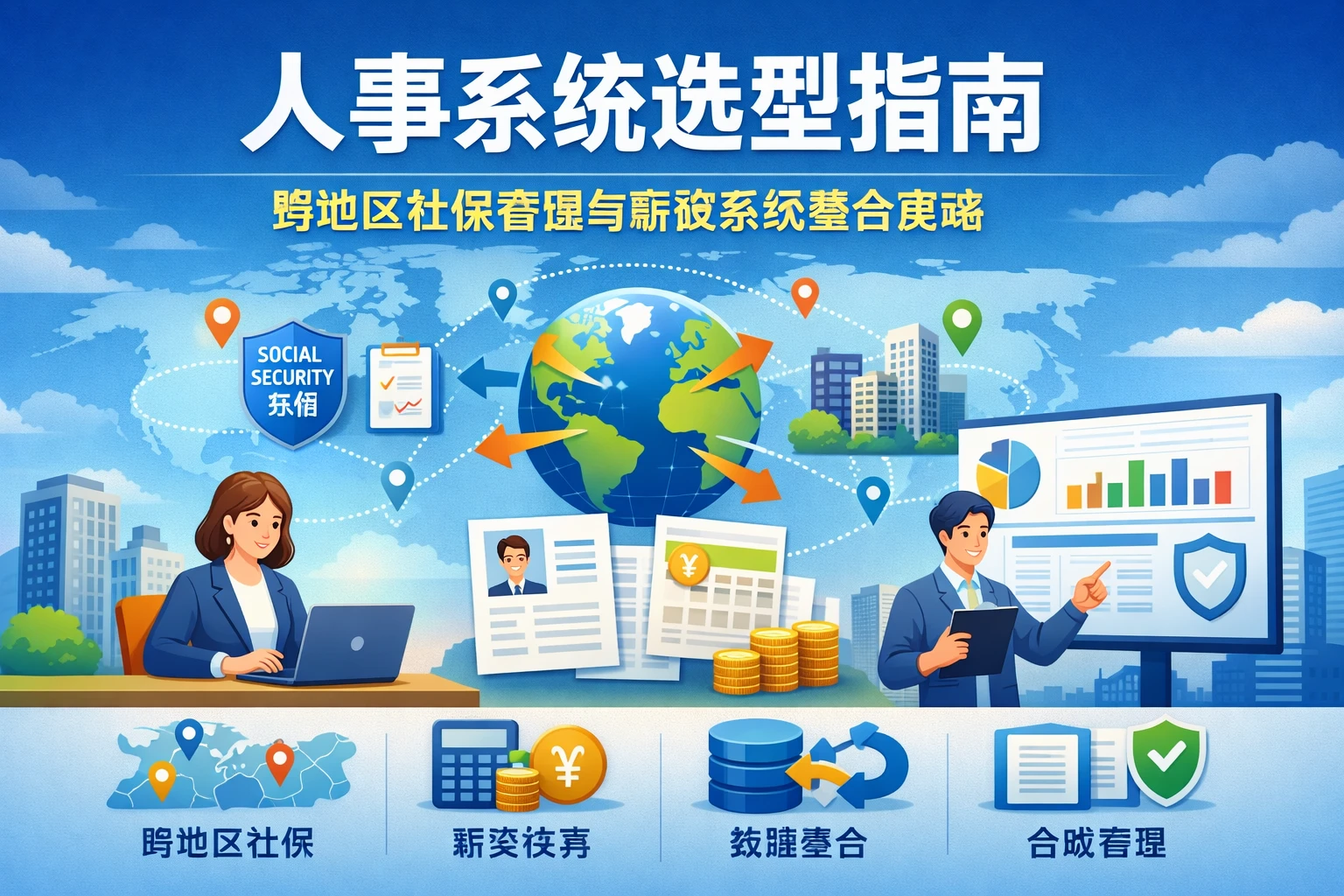 人事系统选型指南：跨地区社保管理与薪资系统整合策略