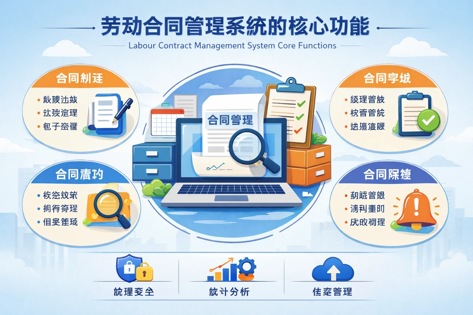 劳动合同管理系统的核心功能