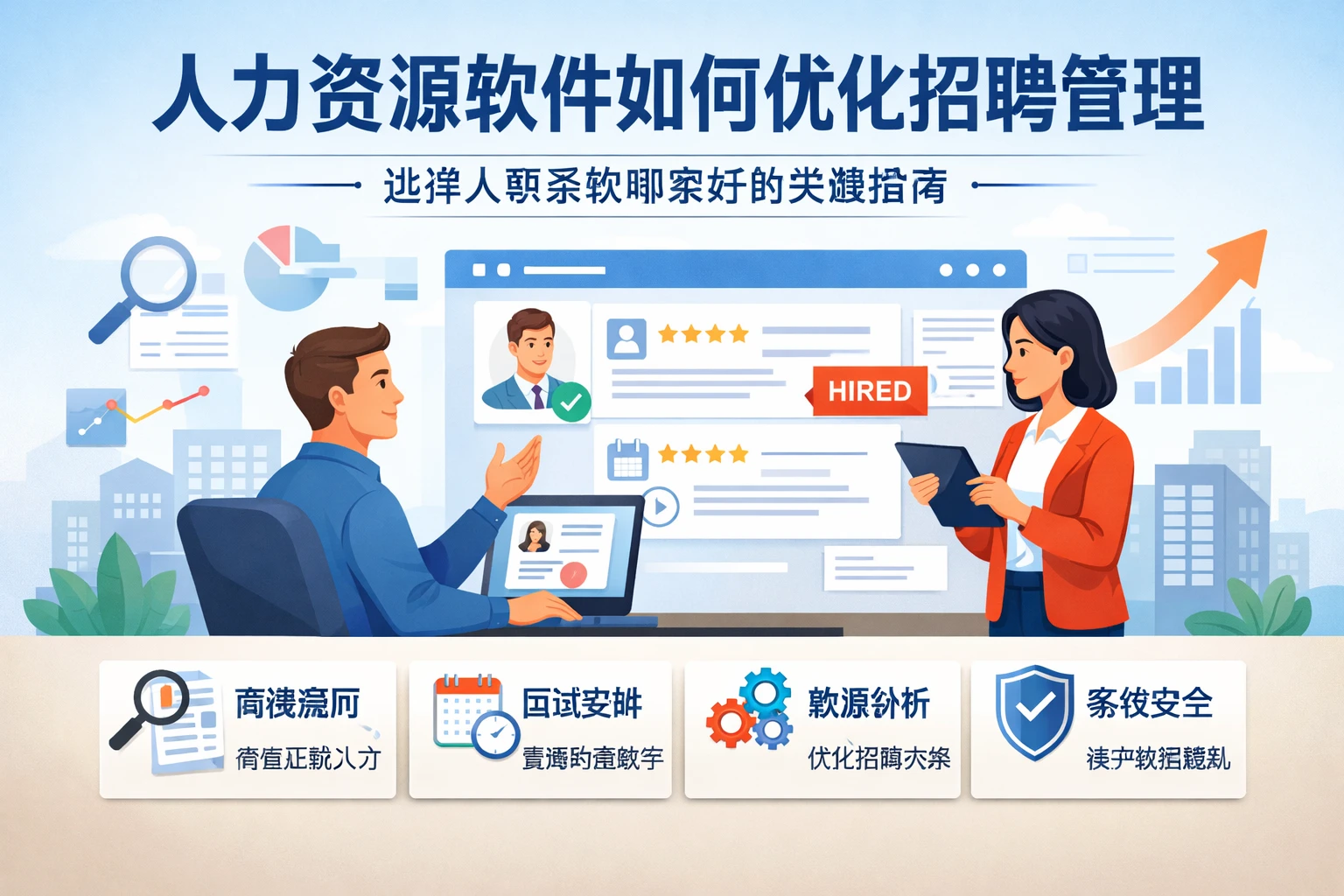 人力资源软件如何优化招聘管理：选择人事系统哪家好的关键指南