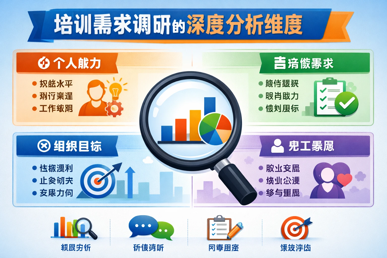 培训需求调研的深度分析维度
