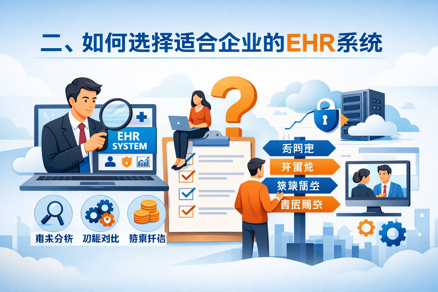 二、如何选择适合企业的EHR系统