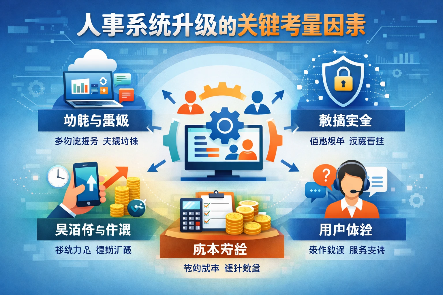 人事系统升级的关键考量因素