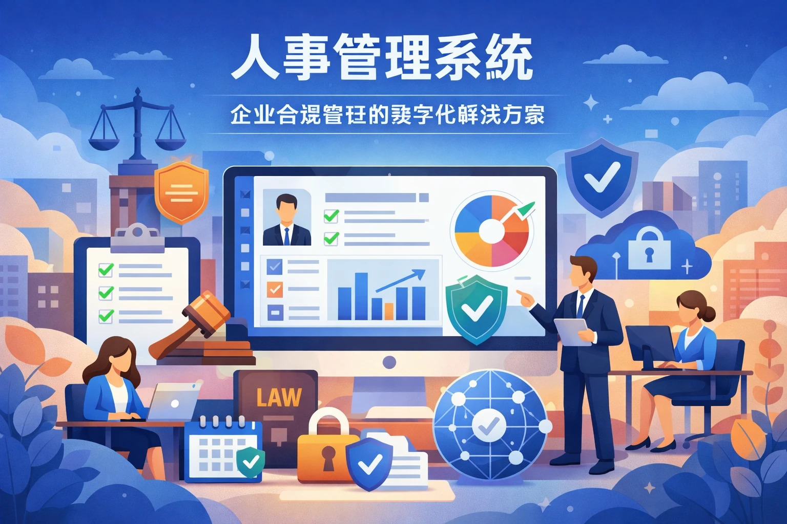 人事管理系统:企业合规管理的数字化解决方案