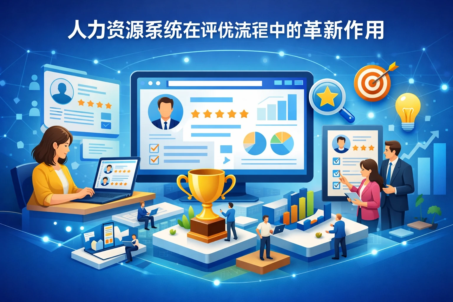 人力资源系统在评优流程中的革新作用