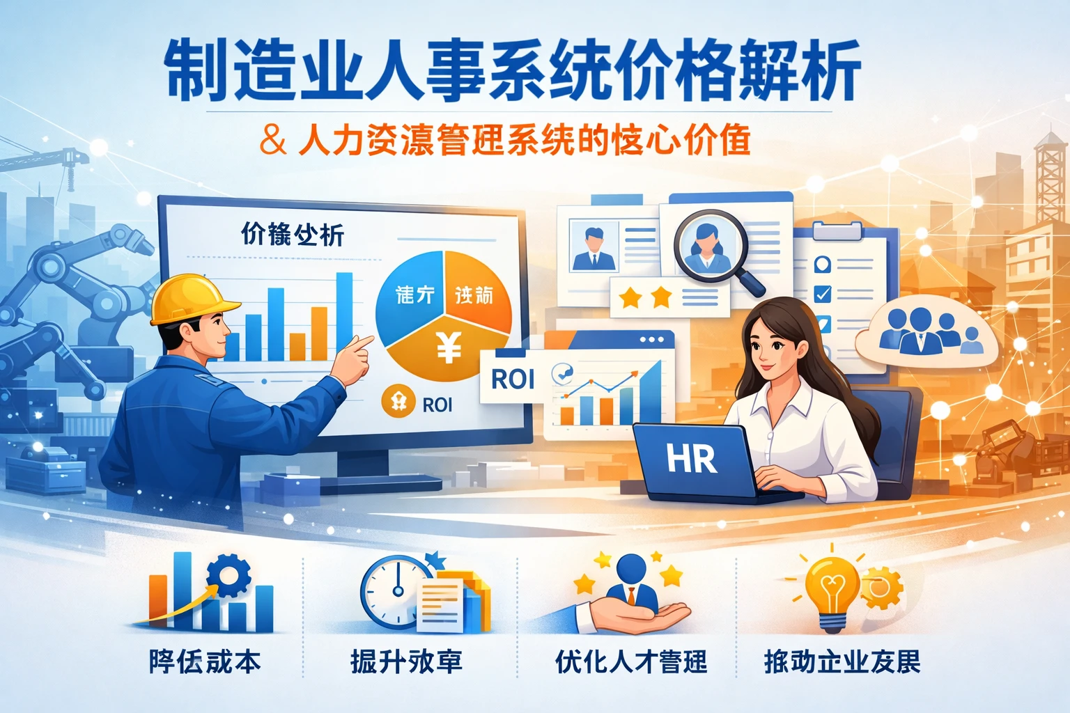 制造业人事系统价格解析与人力资源管理系统的核心价值