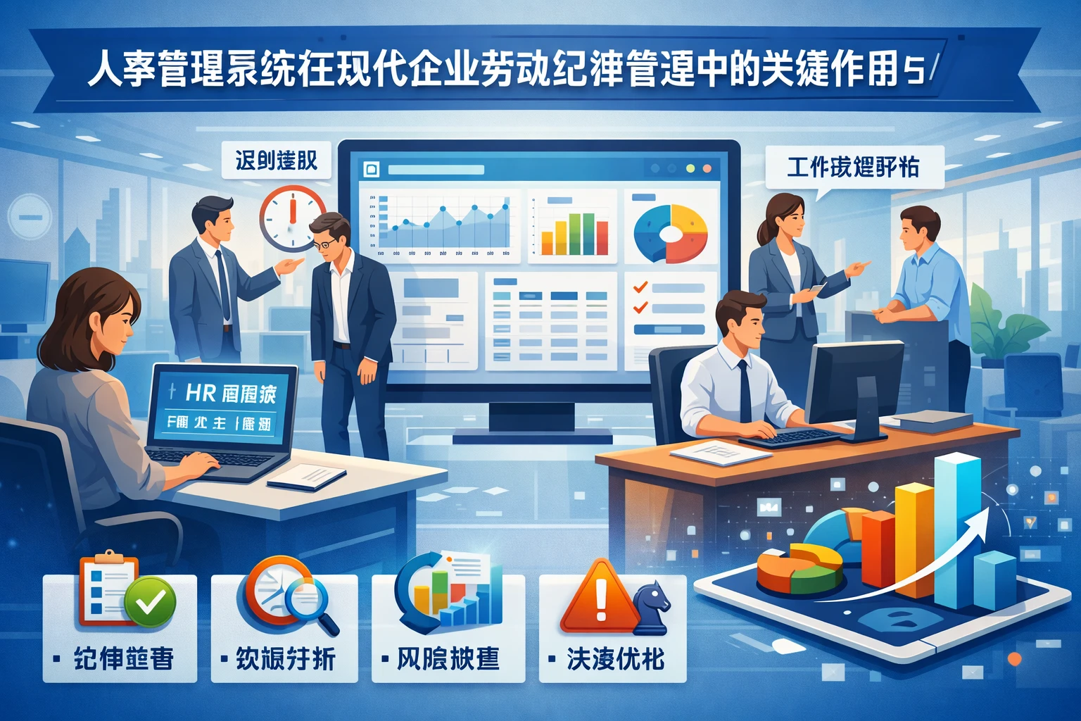 人事管理系统在现代企业劳动纪律管理中的关键作用与数据分析价值