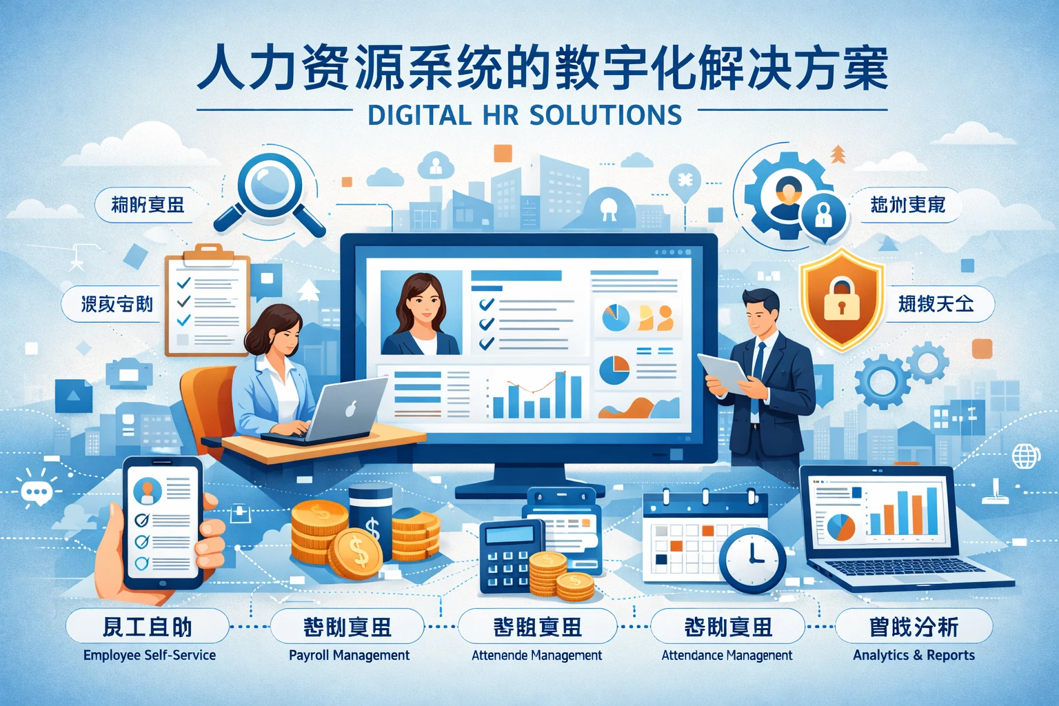 人力资源系统的数字化解决方案