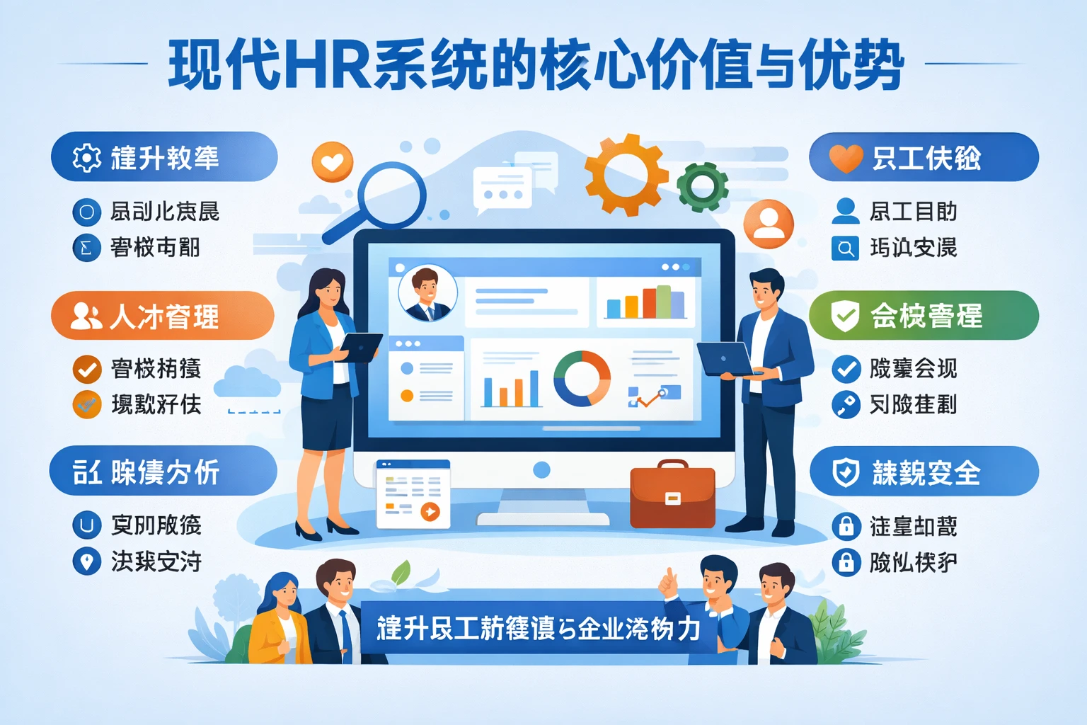 现代HR系统的核心价值与优势