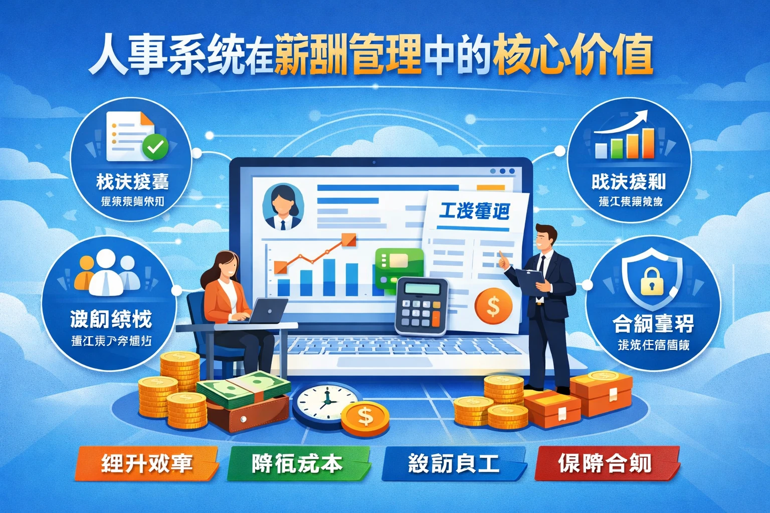 人事系统在薪酬管理中的核心价值