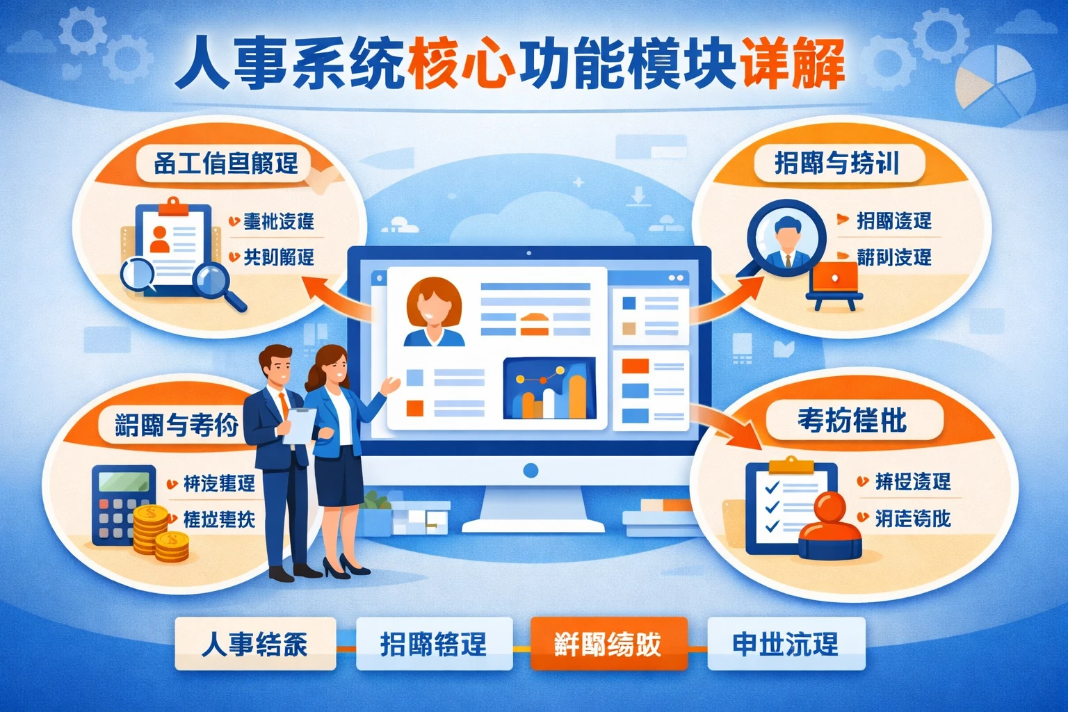人事系统核心功能模块详解