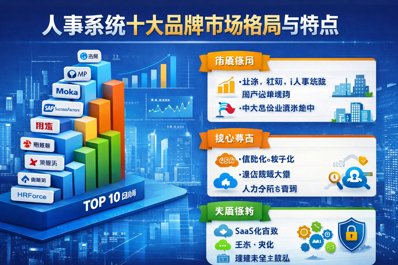 人事系统十大品牌市场格局与特点