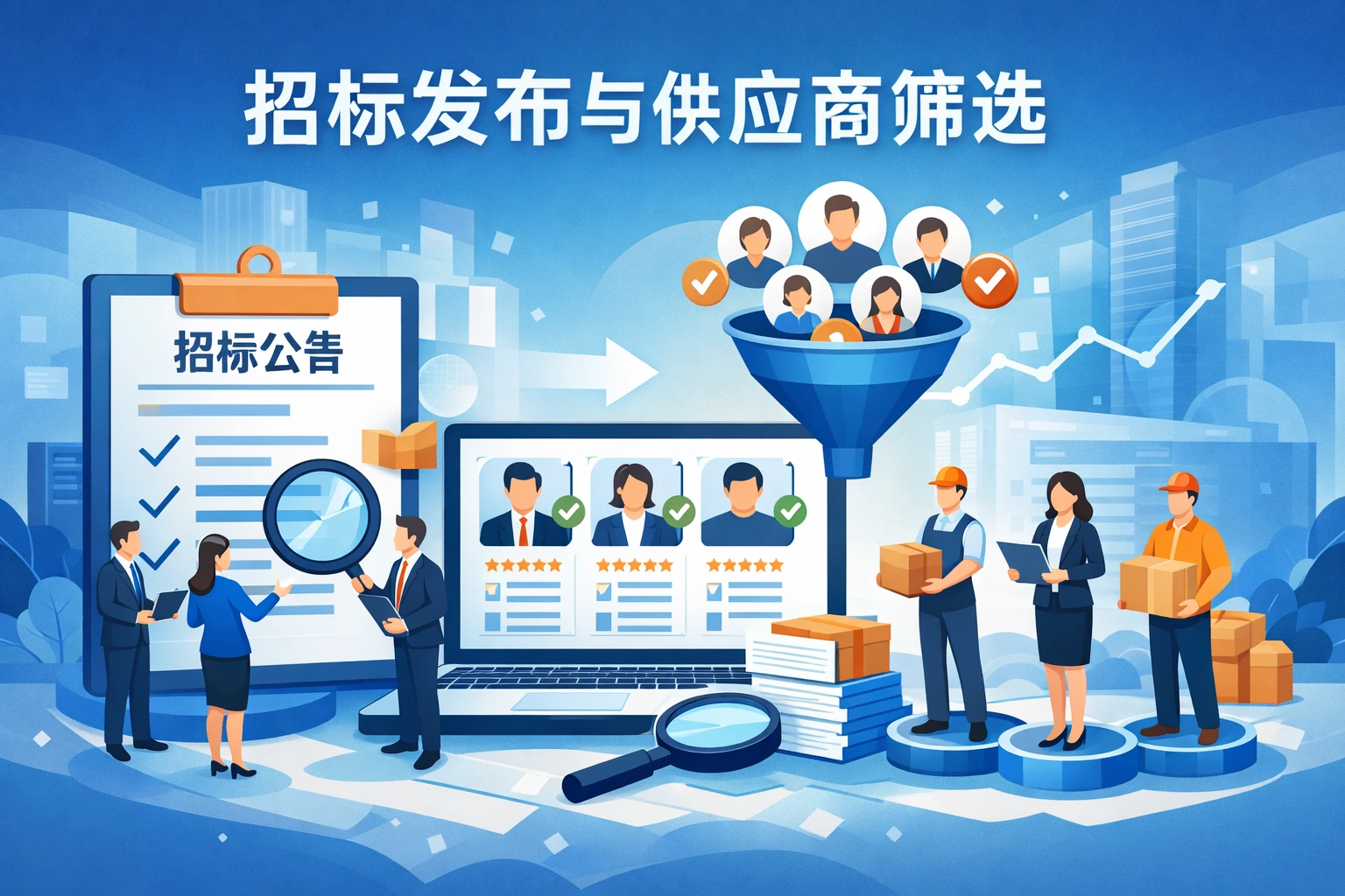 招标发布与供应商筛选