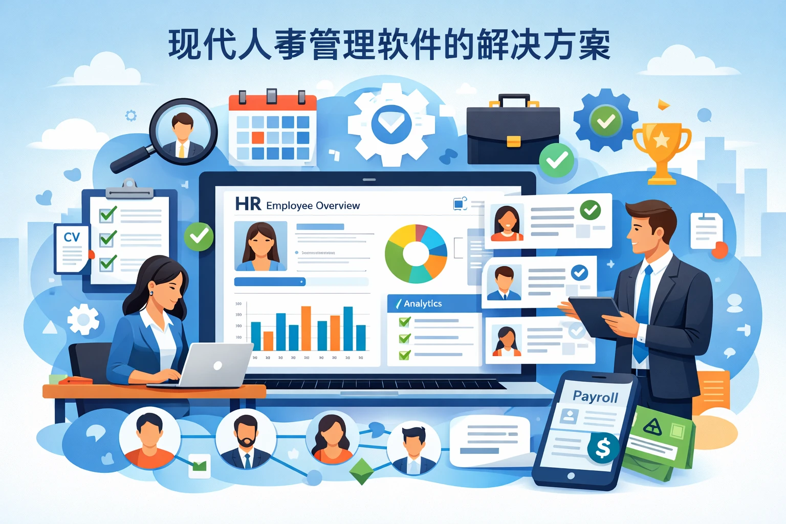 现代人事管理软件的解决方案