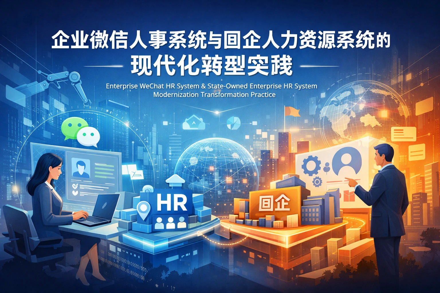 企业微信人事系统与国企人力资源系统的现代化转型实践