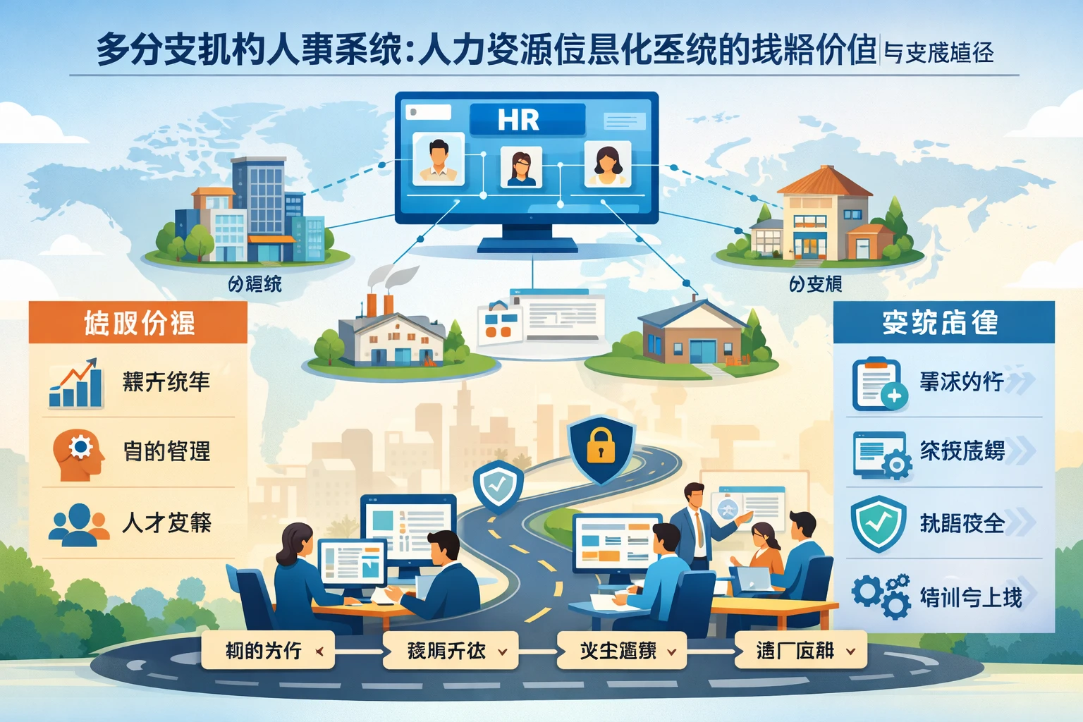 多分支机构人事系统：人力资源信息化系统的战略价值与实施路径