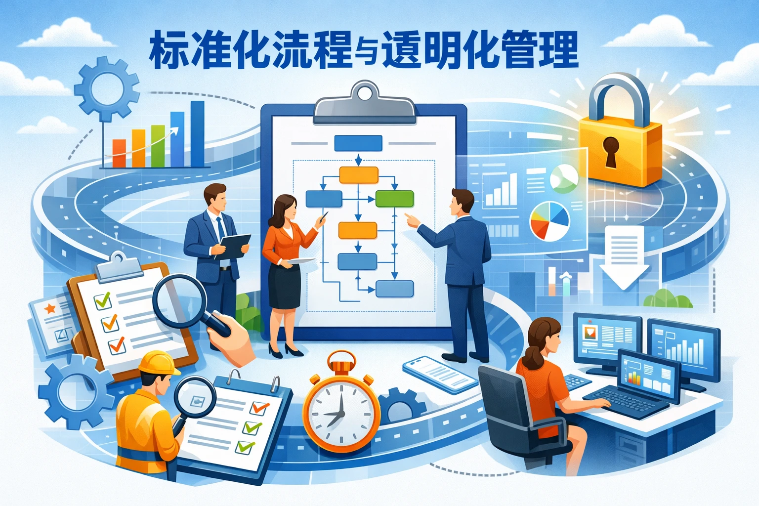标准化流程与透明化管理