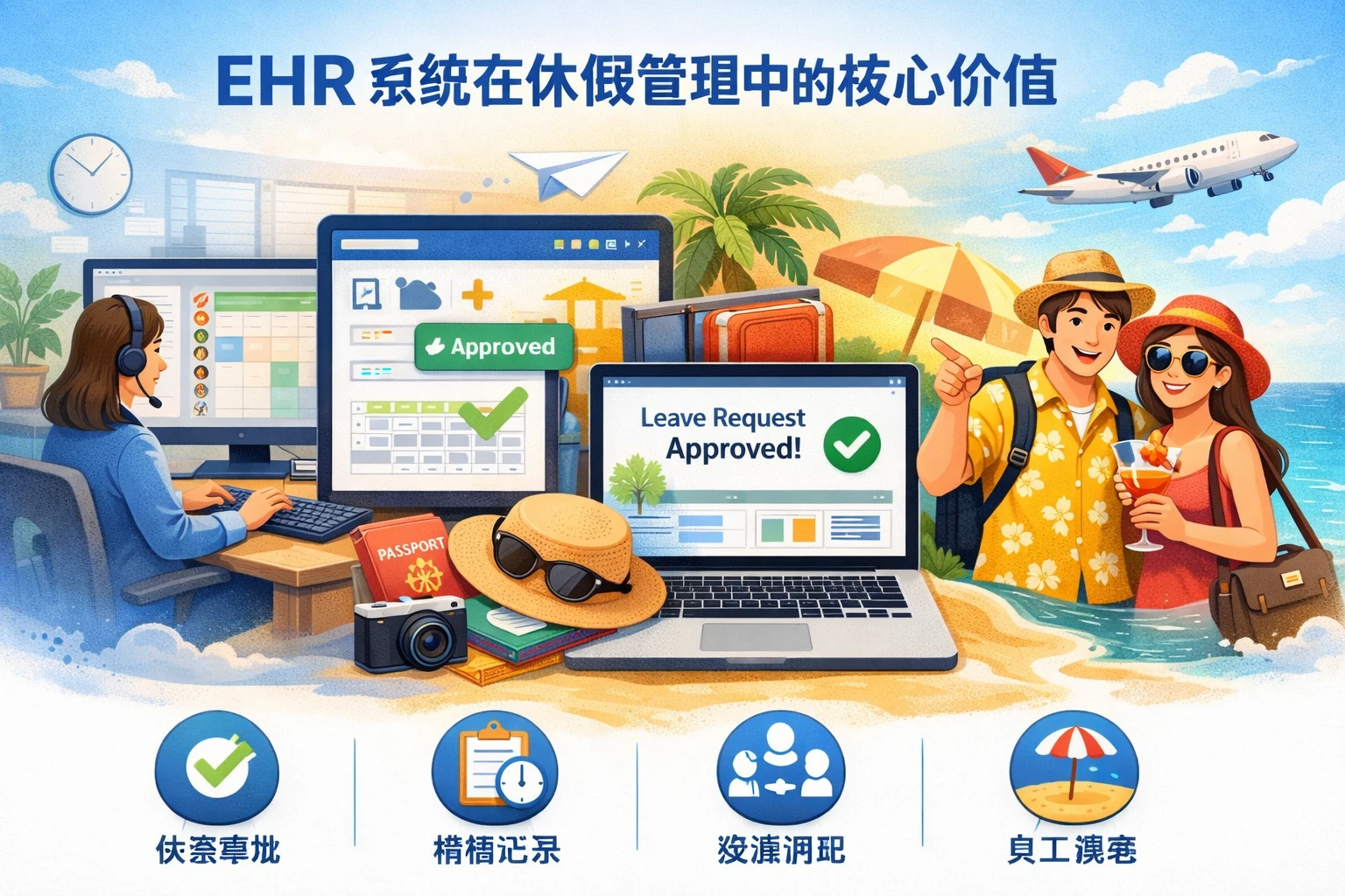 EHR系统在休假管理中的核心价值