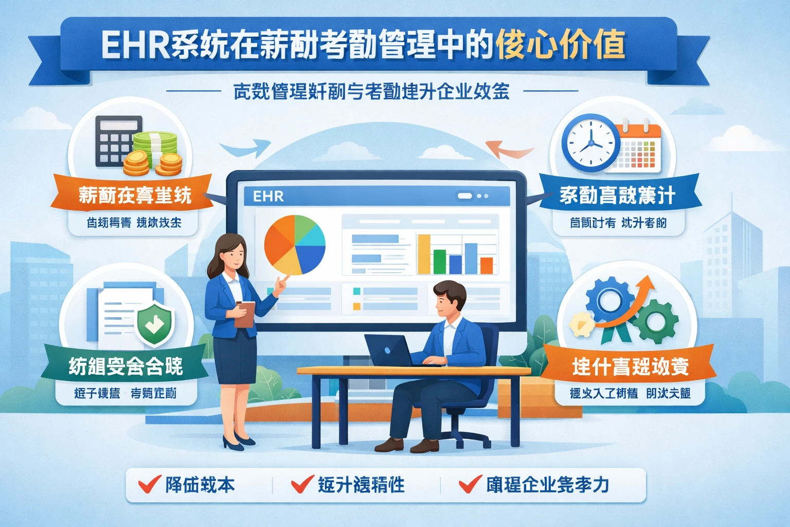 ehr系统在薪酬考勤管理中的核心价值