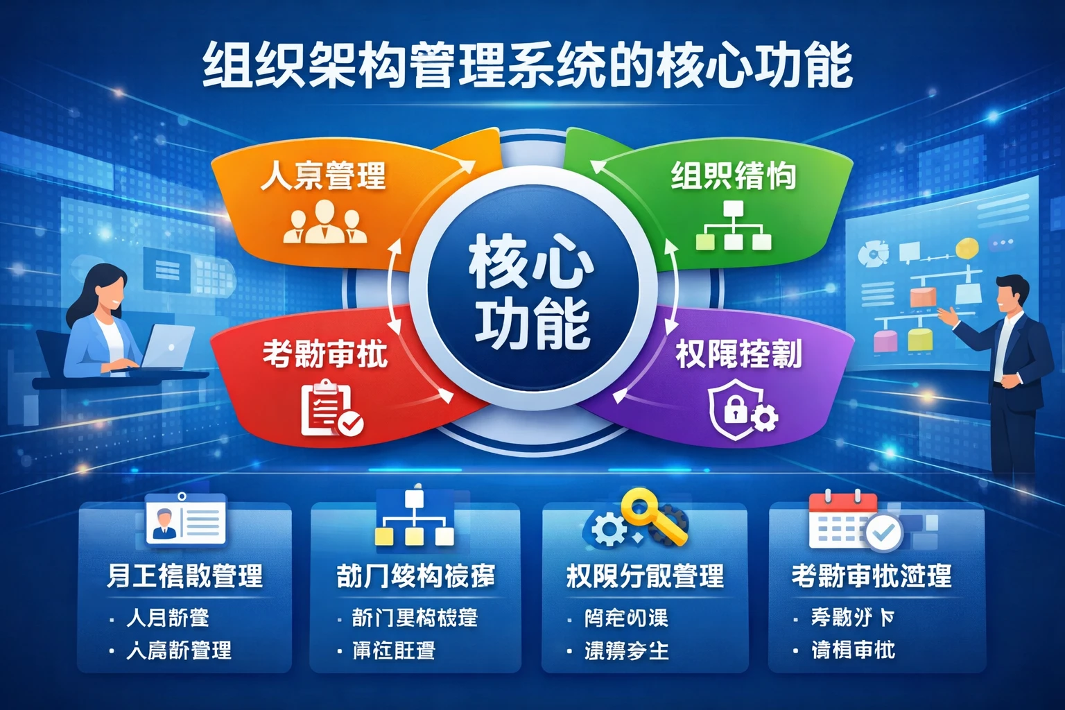 组织架构管理系统的核心功能