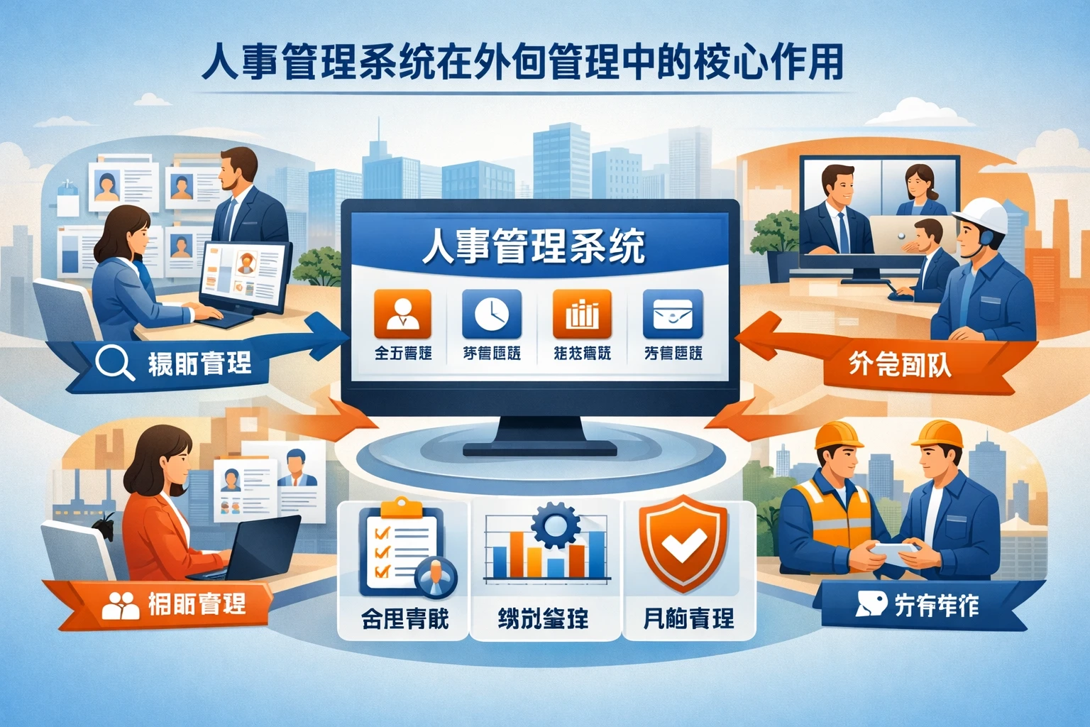 人事管理系统在外包管理中的核心作用