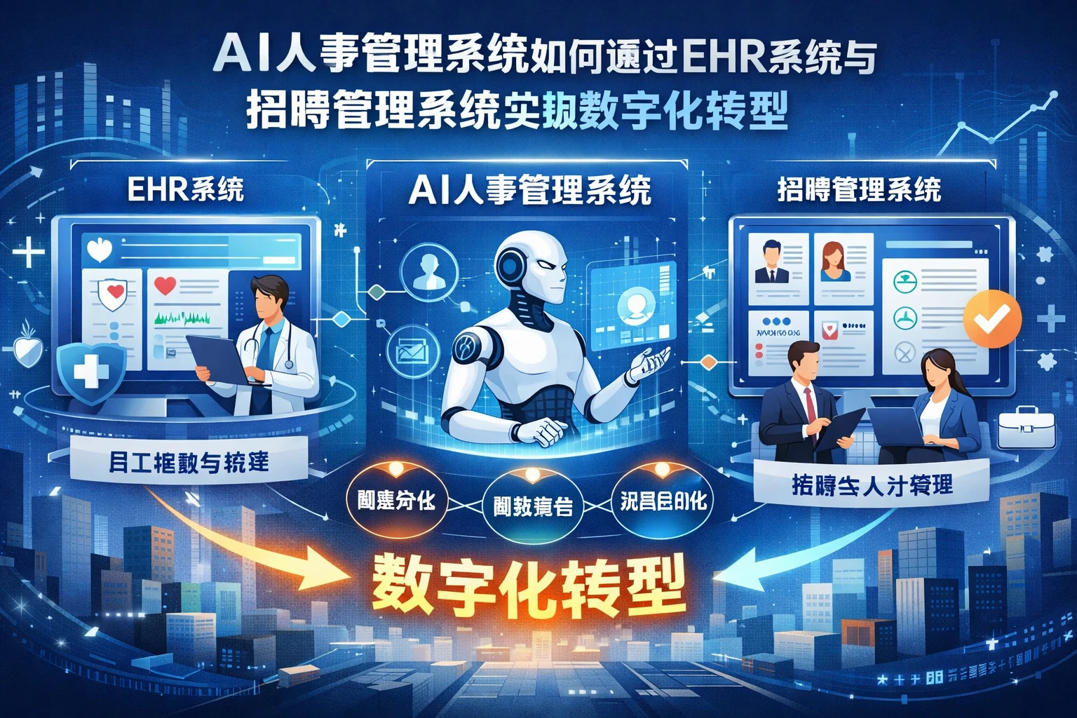 AI人事管理系统如何通过EHR系统与招聘管理系统实现数字化转型