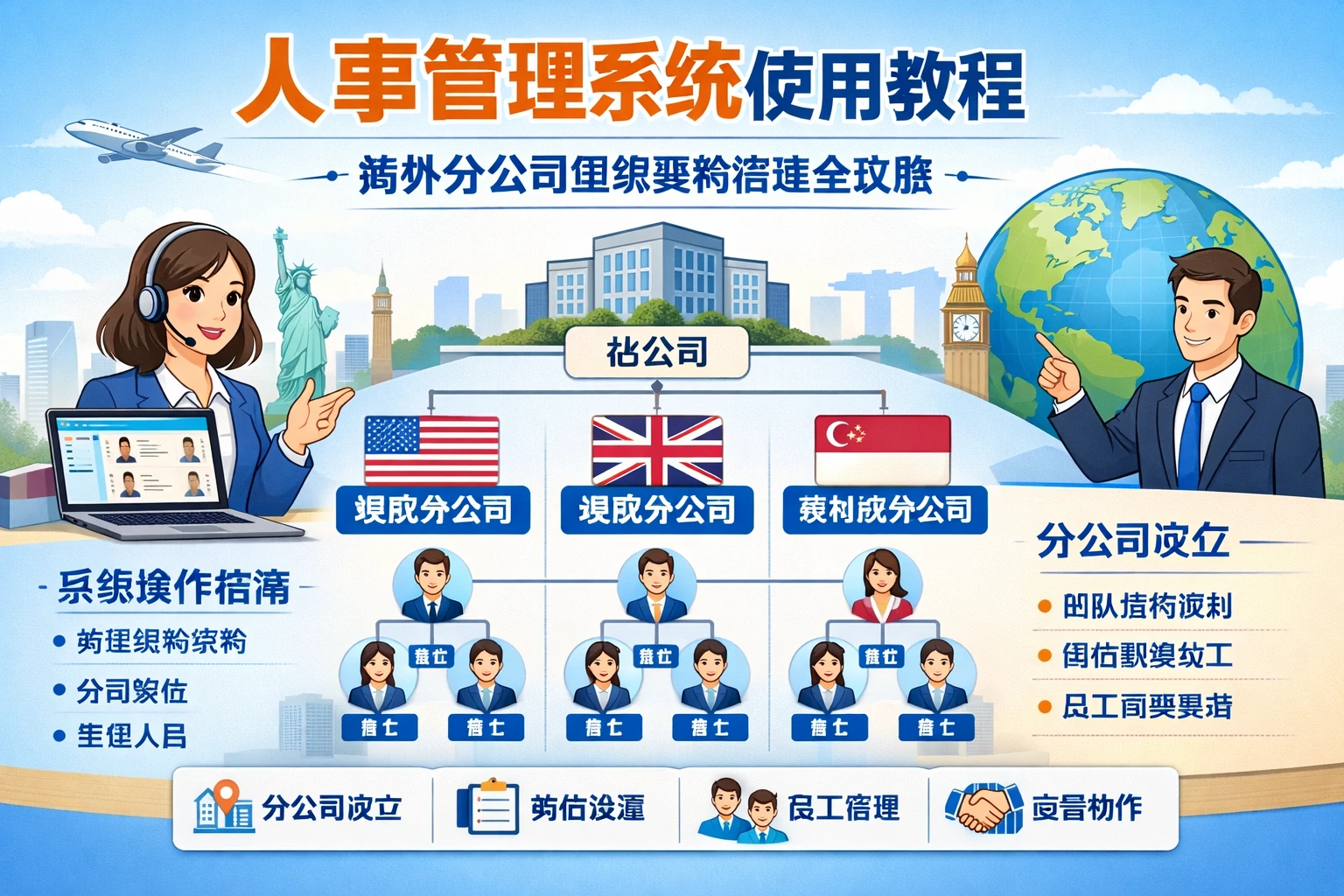 人事管理系统使用教程：海外分公司组织架构搭建全攻略