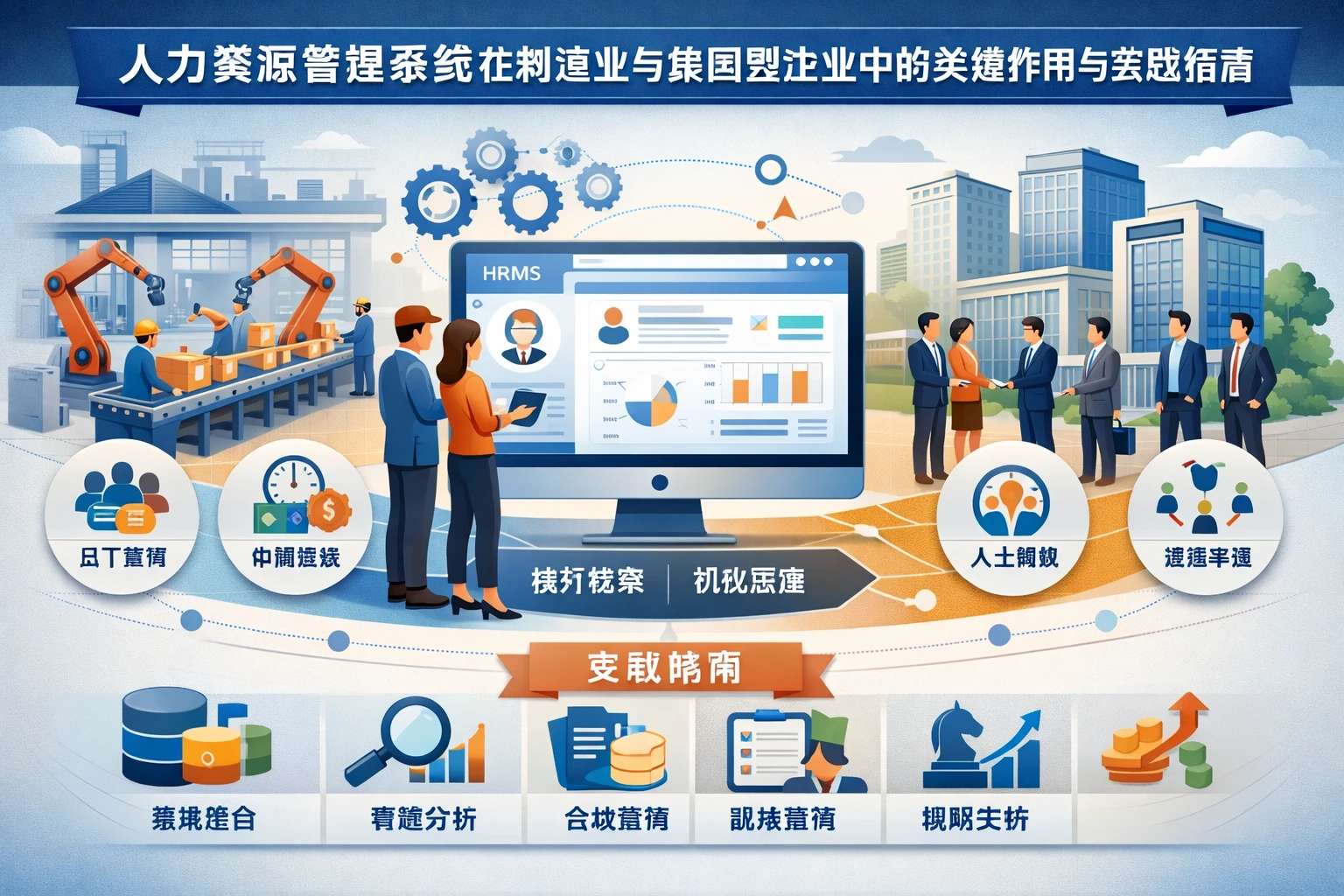 人力资源管理系统在制造业与集团型企业中的关键作用与实践指南