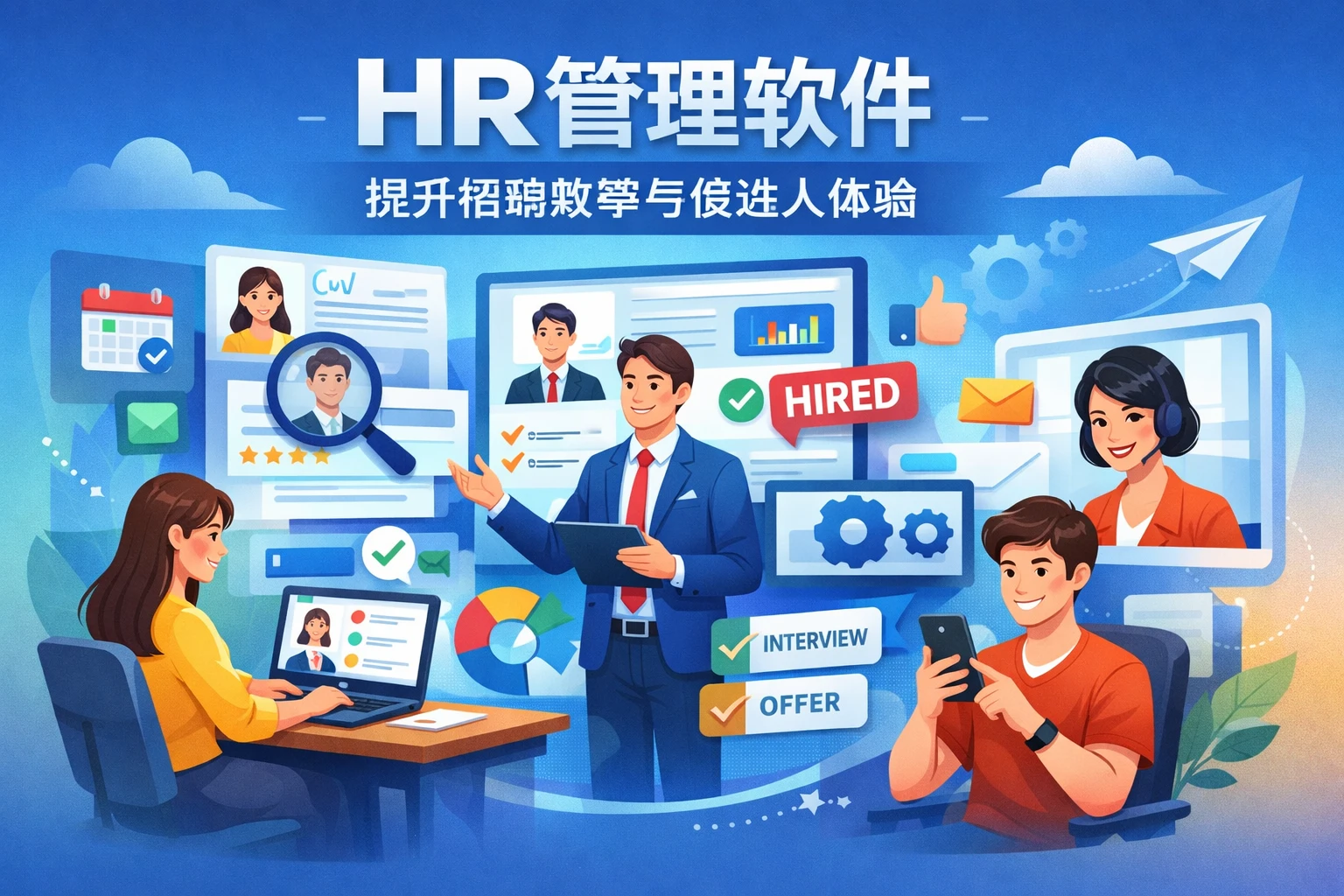HR管理软件：提升招聘效率与候选人体验