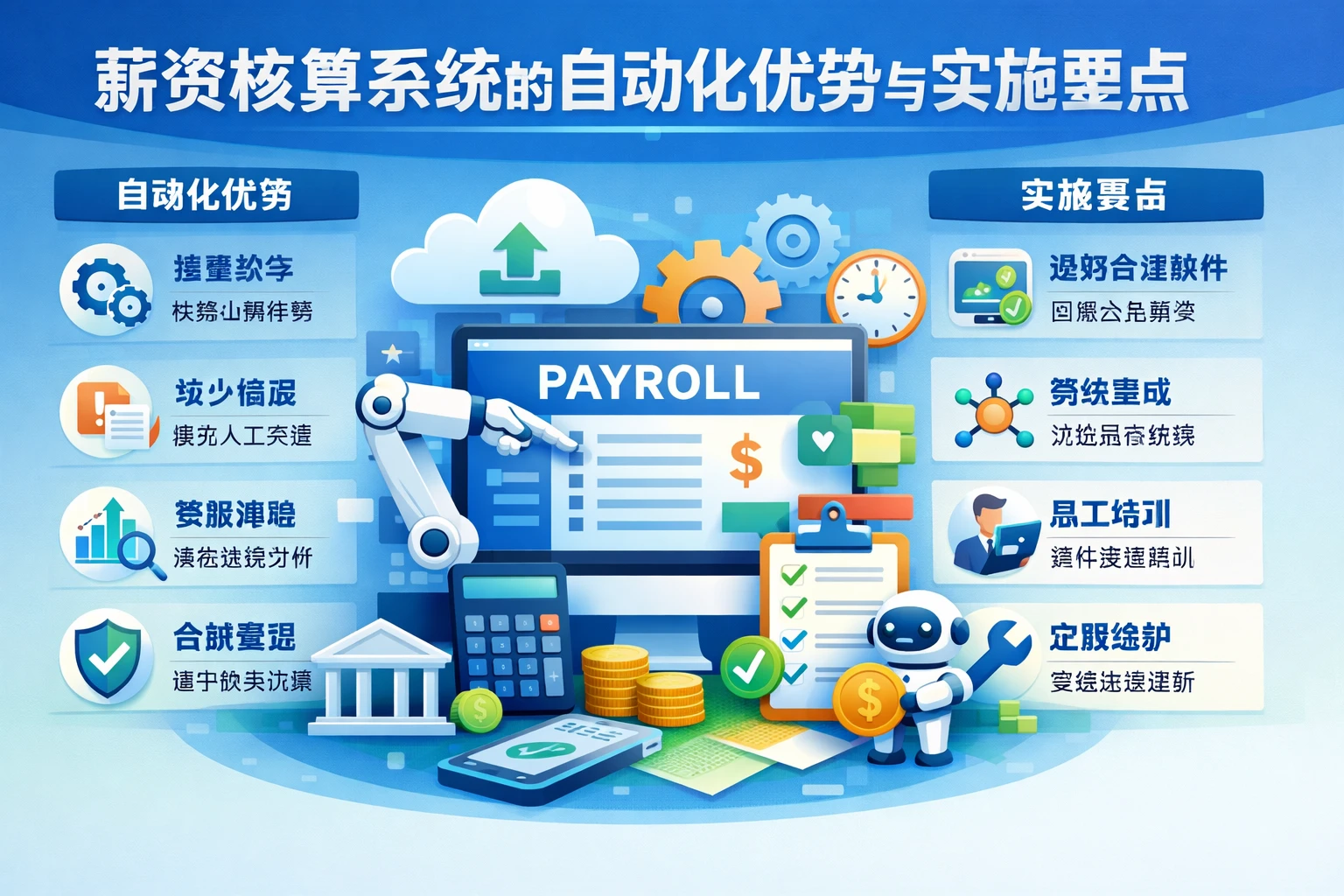 薪资核算系统的自动化优势与实施要点