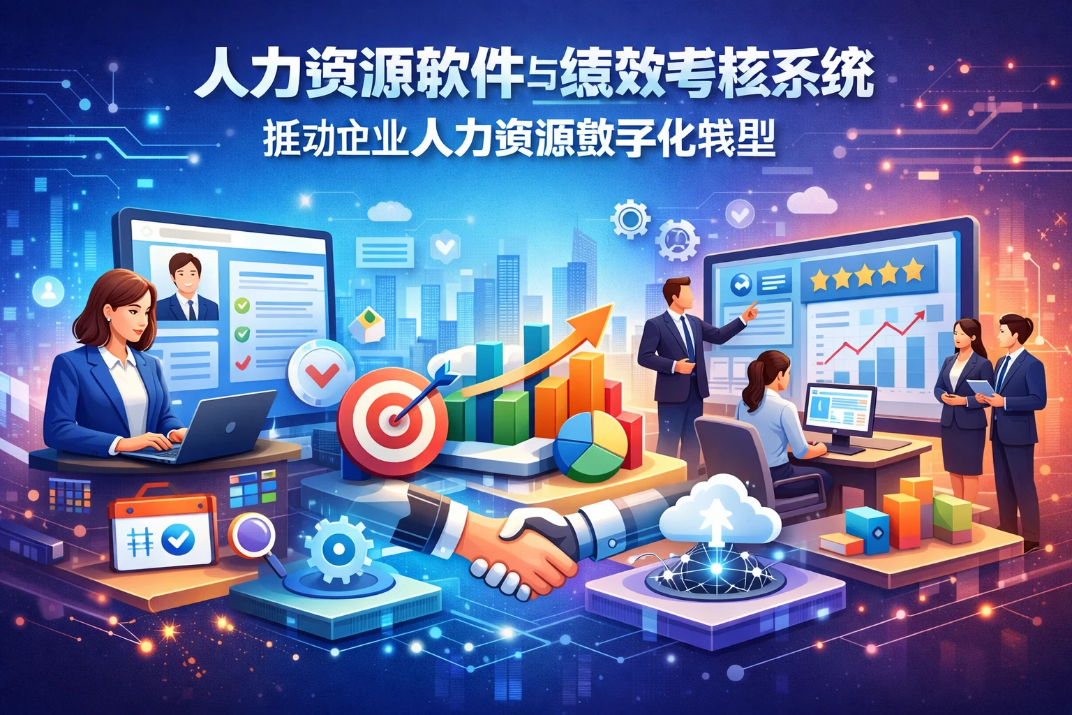 人力资源软件与绩效考核系统推动企业人力资源数字化转型
