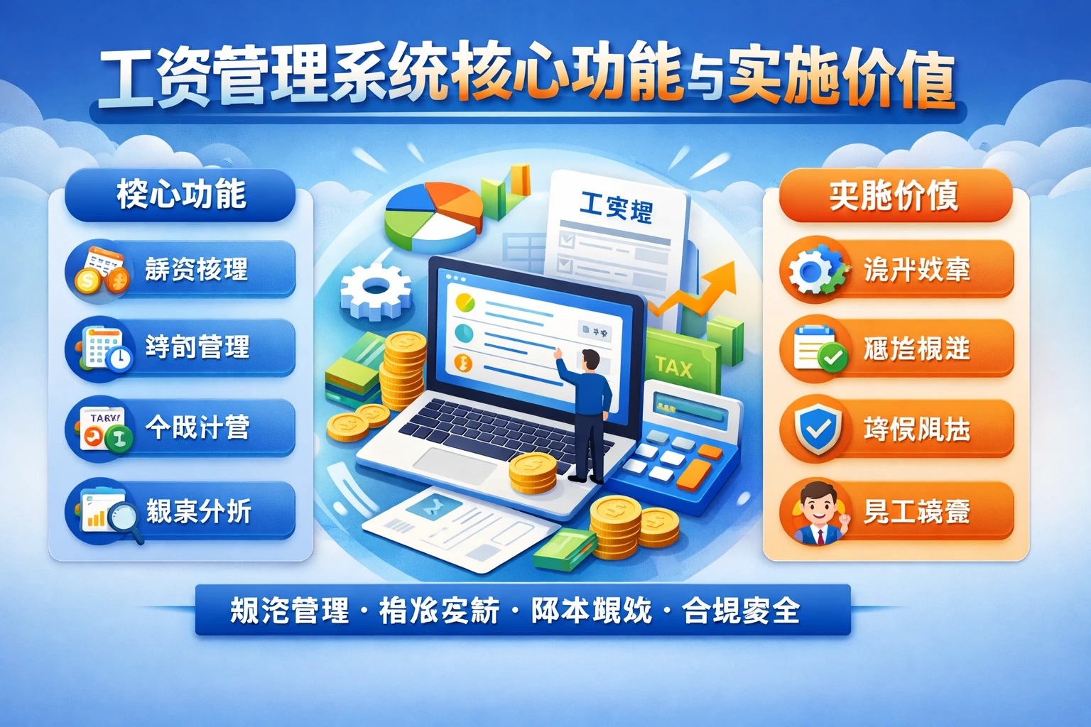 工资管理系统的核心功能与实施价值