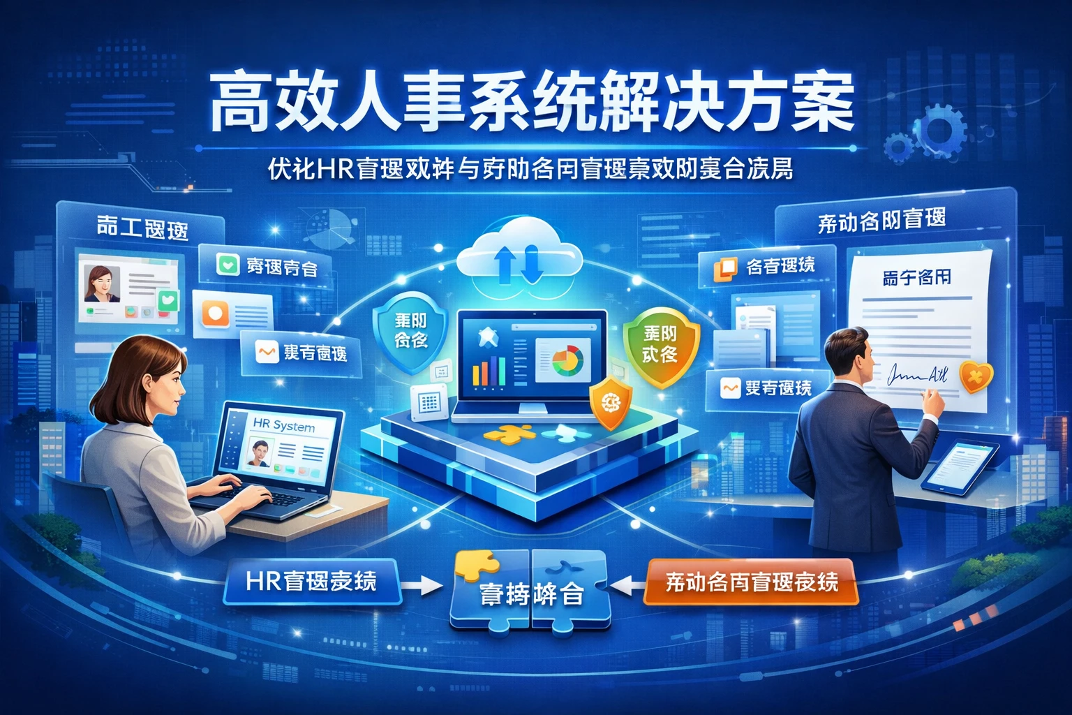 高效人事系统解决方案：优化HR管理软件与劳动合同管理系统的整合应用