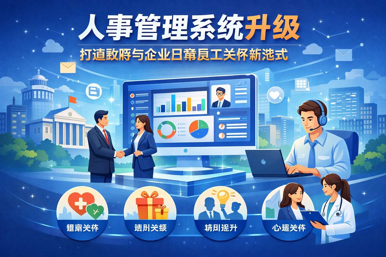 人事管理系统升级：打造政府与企业日常员工关怀新范式