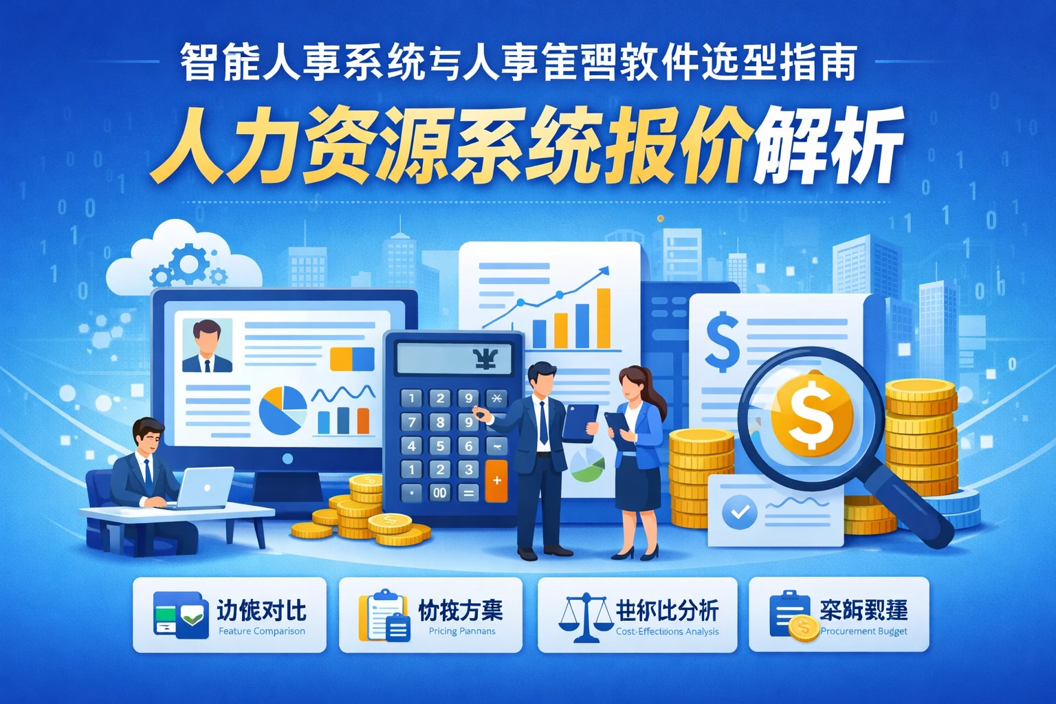 智能人事系统与人事管理软件选型指南：人力资源系统报价解析
