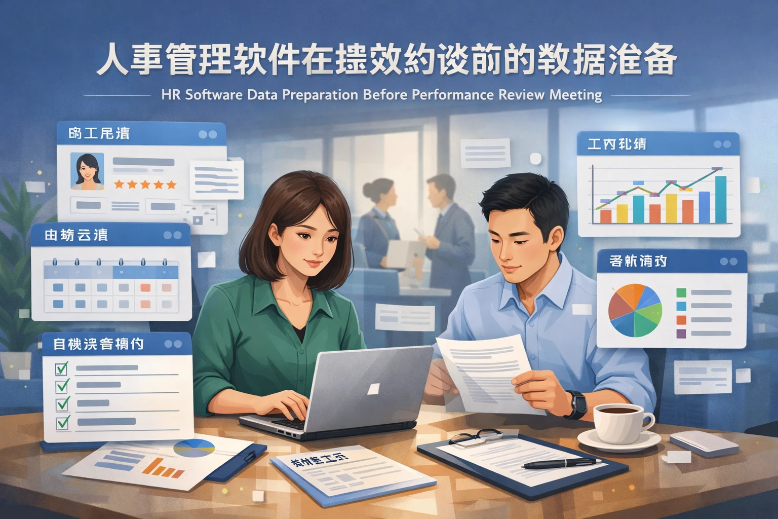 人事管理软件在绩效约谈前的数据准备