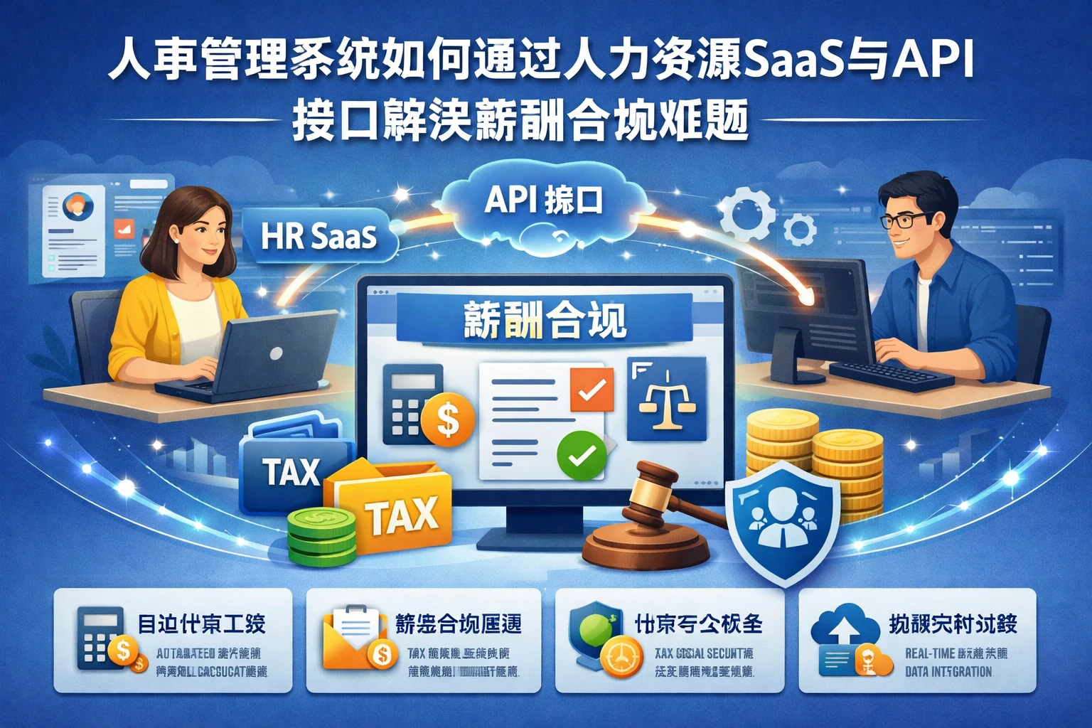人事管理系统如何通过人力资源SaaS与API接口解决薪酬合规难题