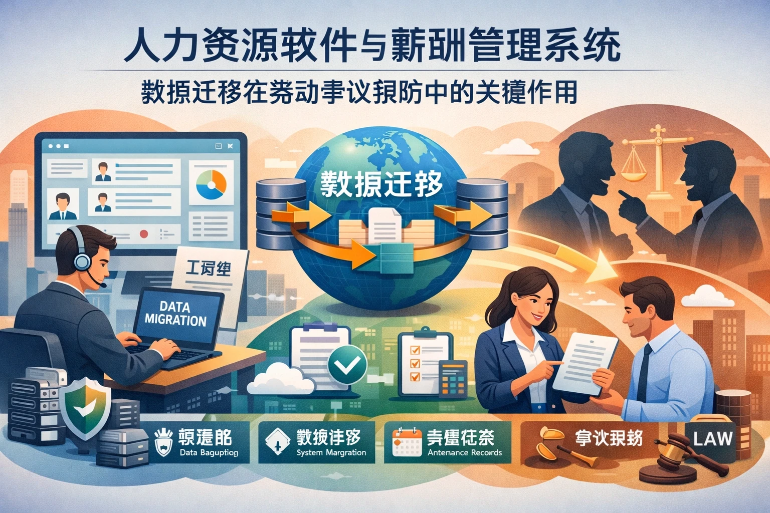 人力资源软件与薪酬管理系统:数据迁移在劳动争议预防中的关键作用