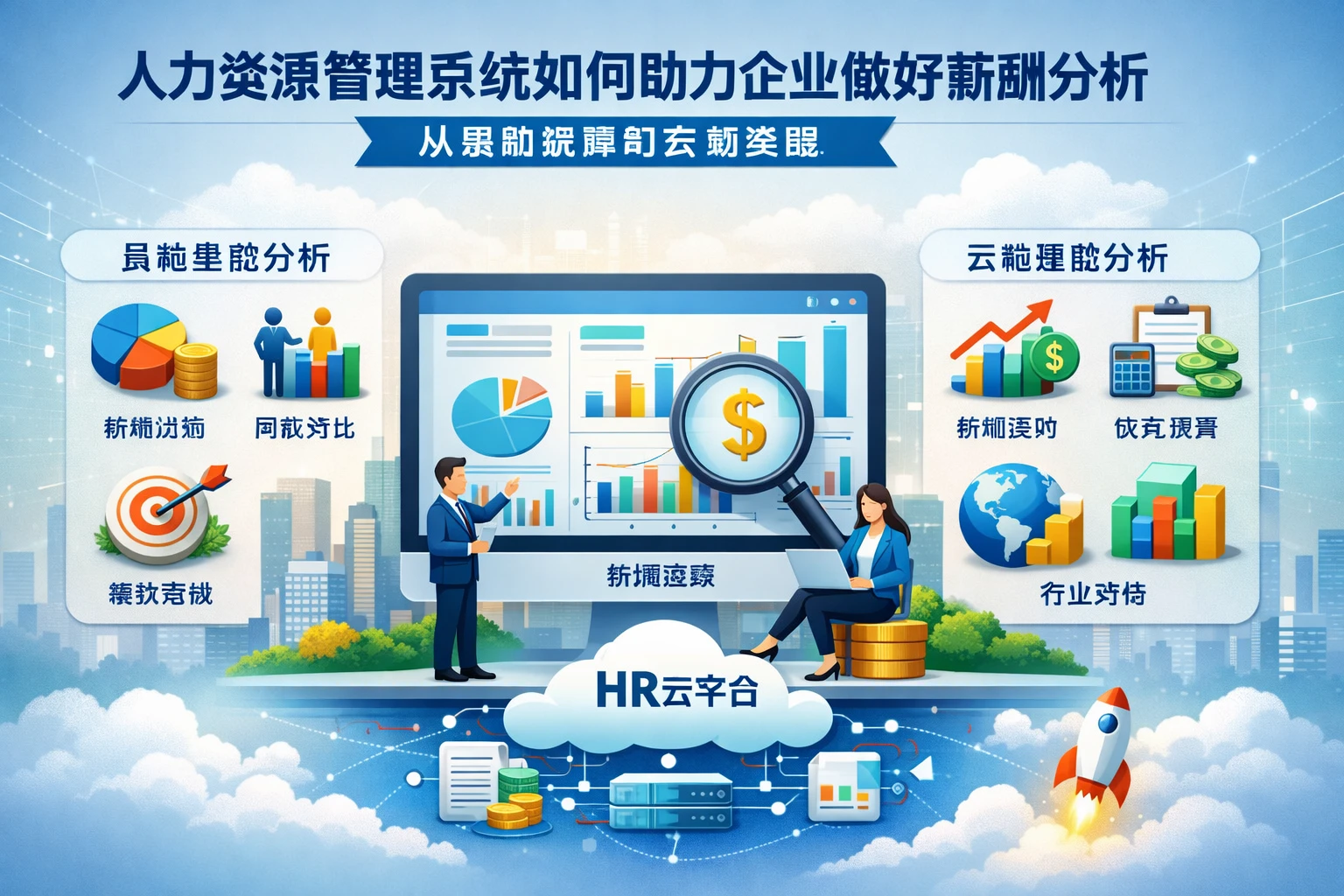 人力资源管理系统如何助力企业做好薪酬分析：从基础维度到云端实践