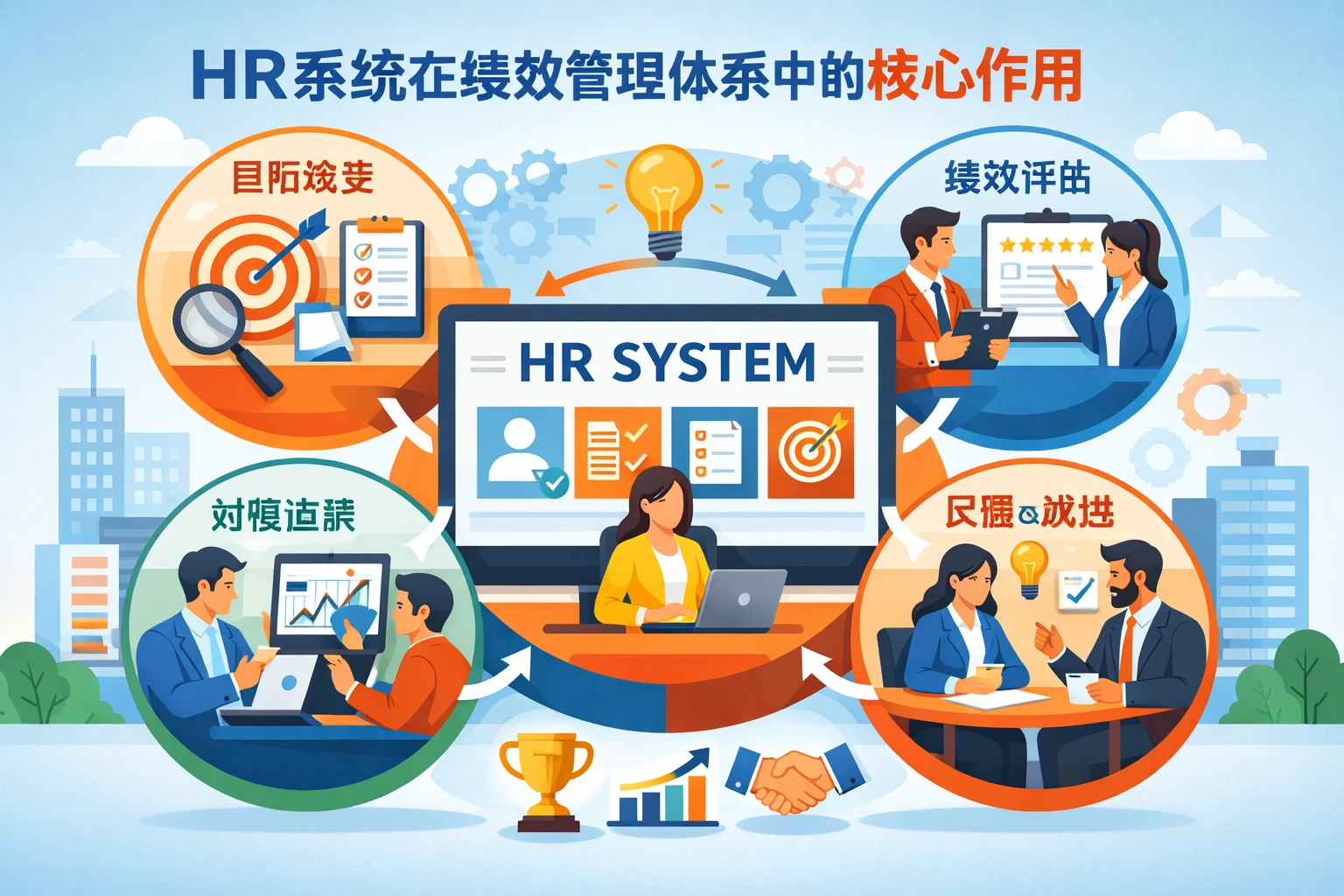 HR系统在绩效管理体系中的核心作用