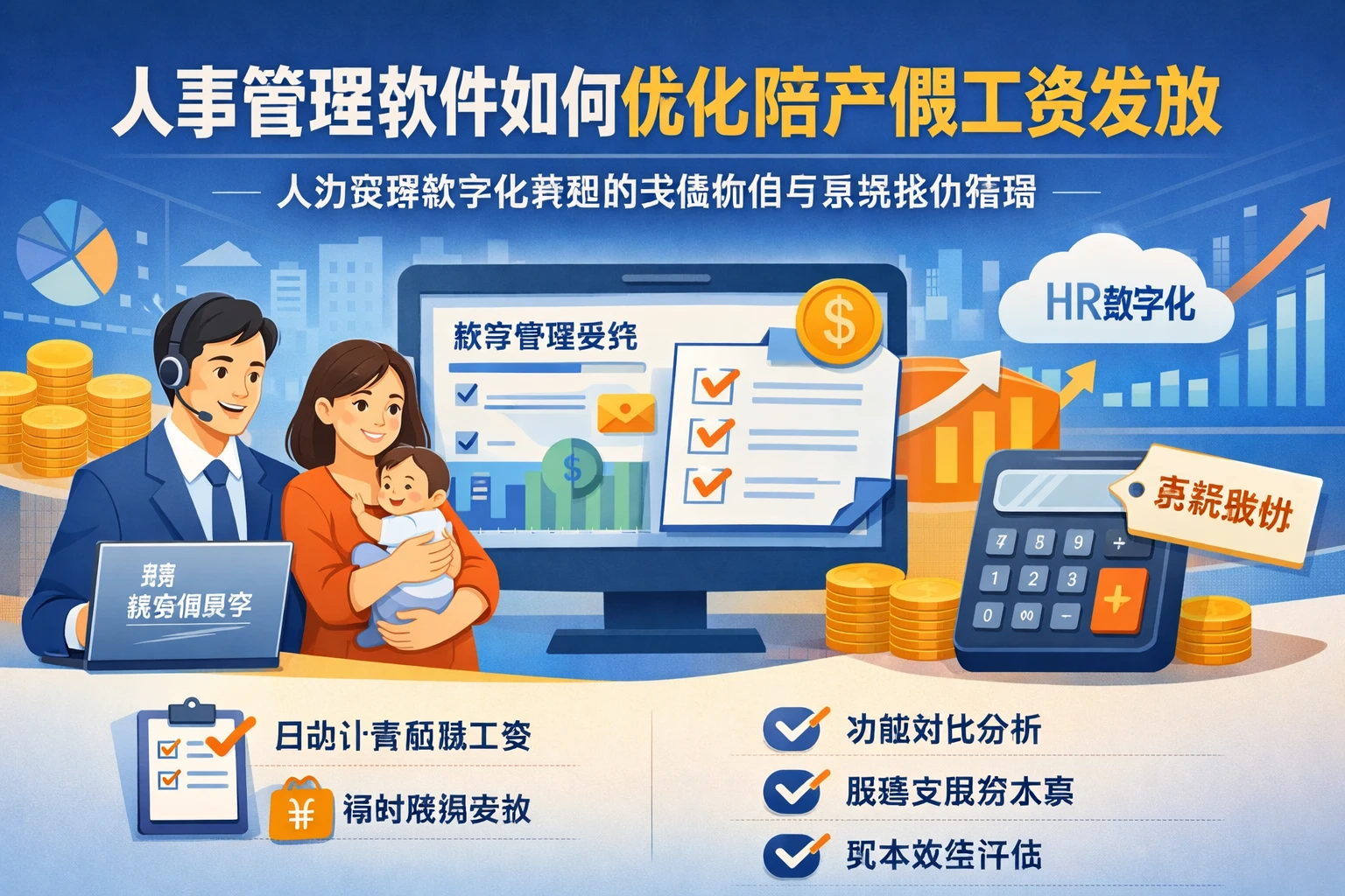 人事管理软件如何优化陪产假工资发放：人力资源数字化转型的关键价值与系统报价指南