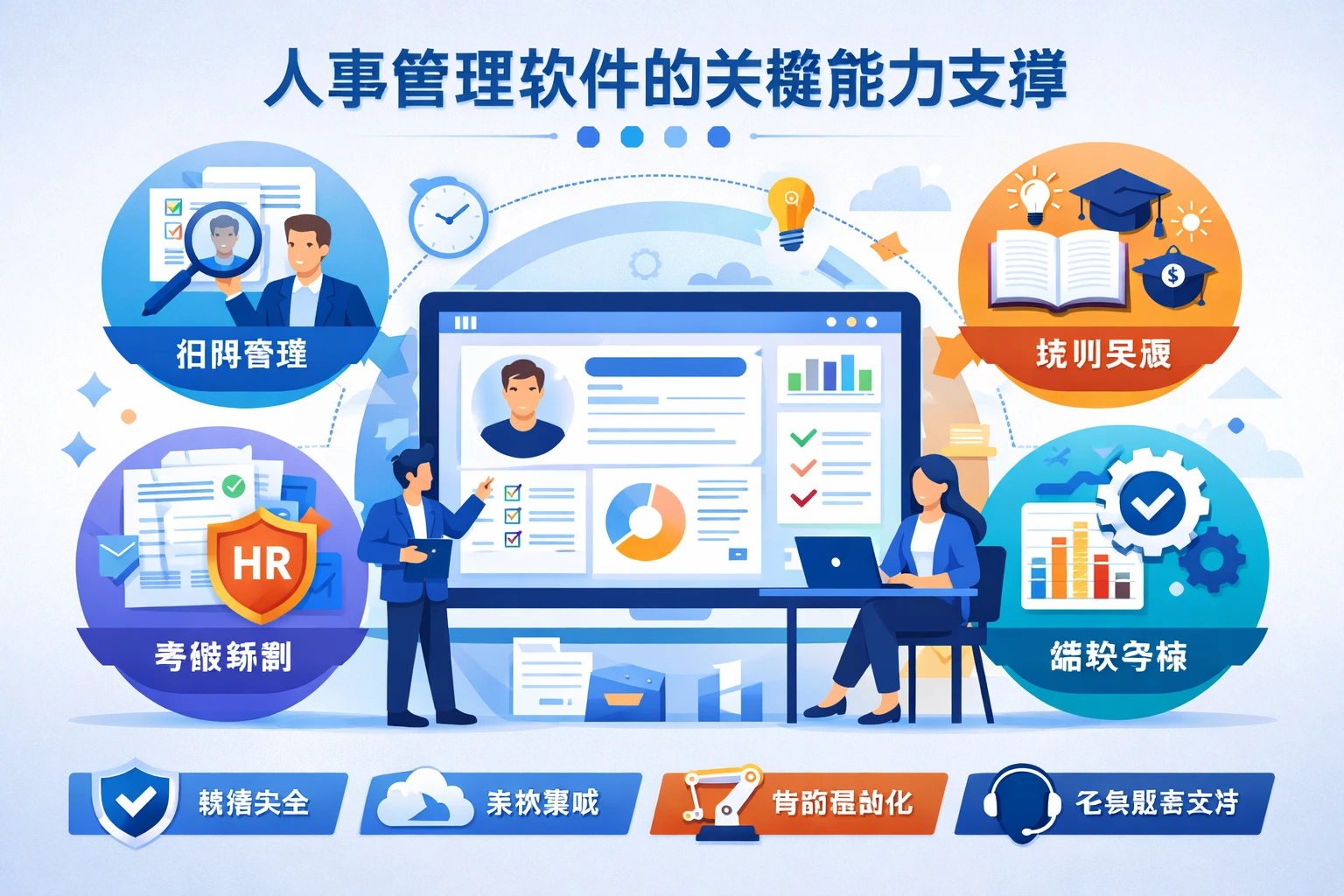 人事管理软件的关键能力支撑