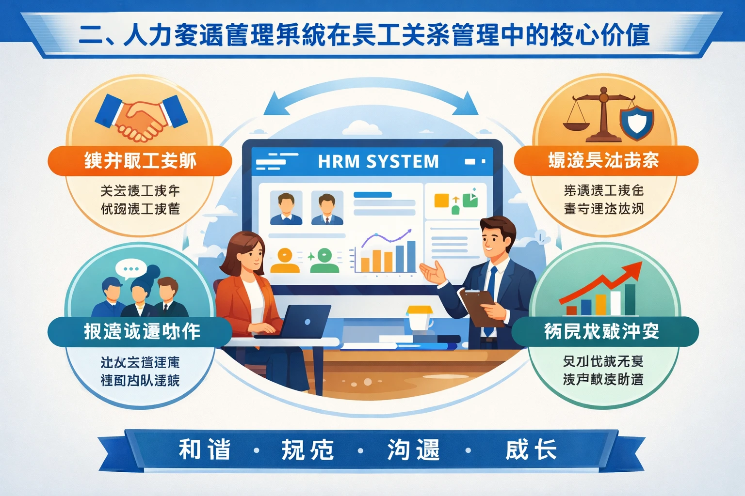 二、人力资源管理系统在员工关系管理中的核心价值