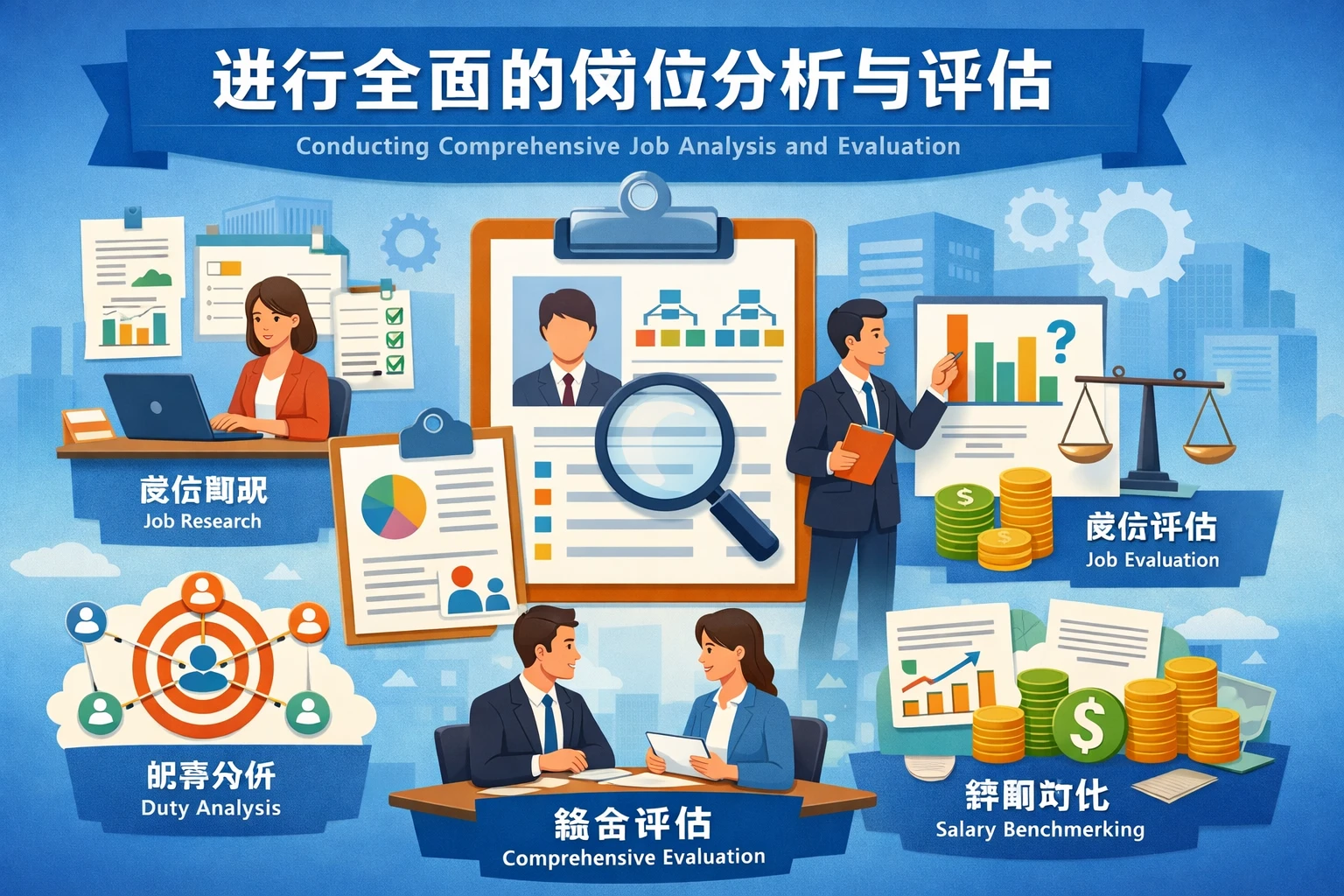 进行全面的岗位分析与评估