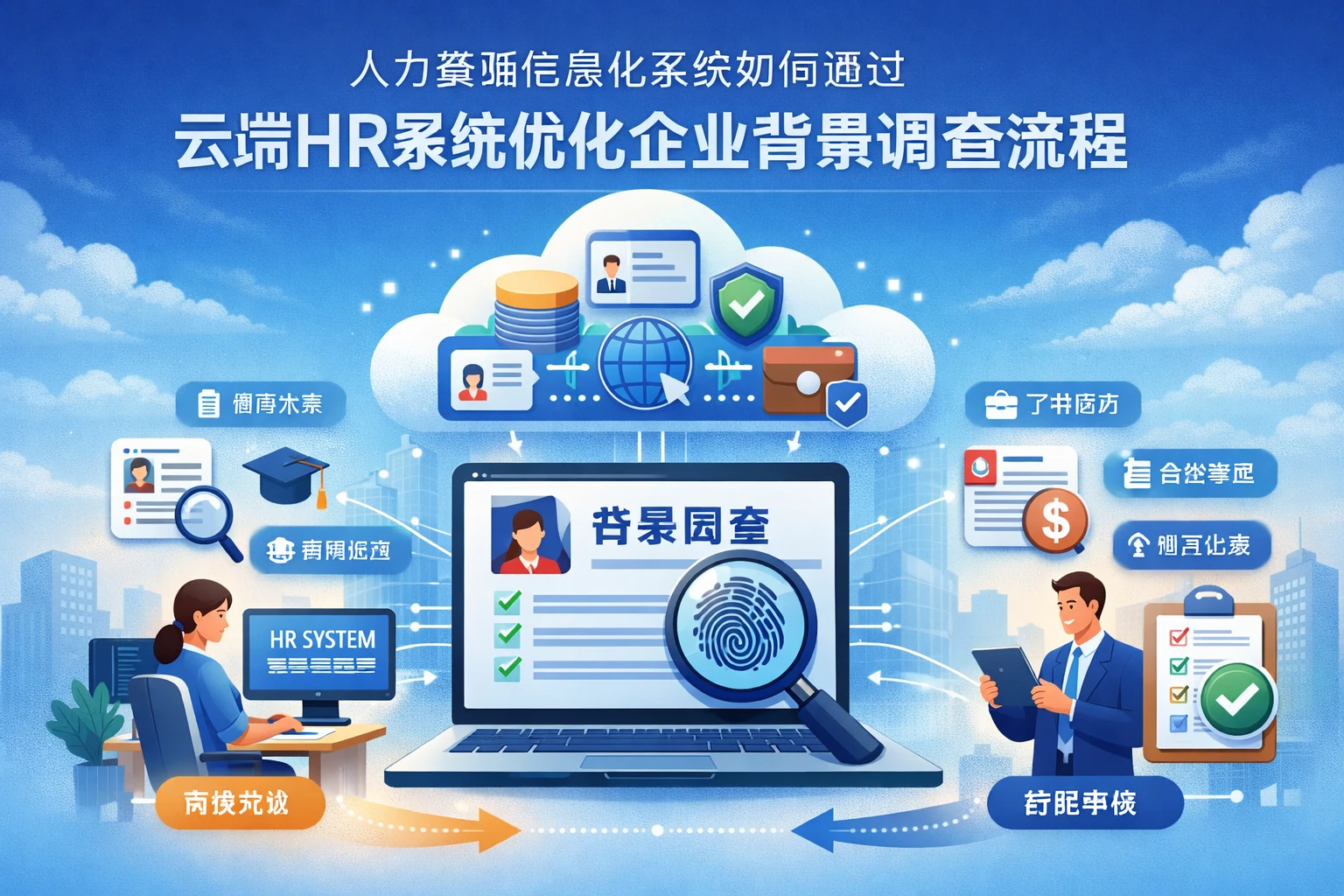 人力资源信息化系统如何通过云端HR系统优化企业背景调查流程