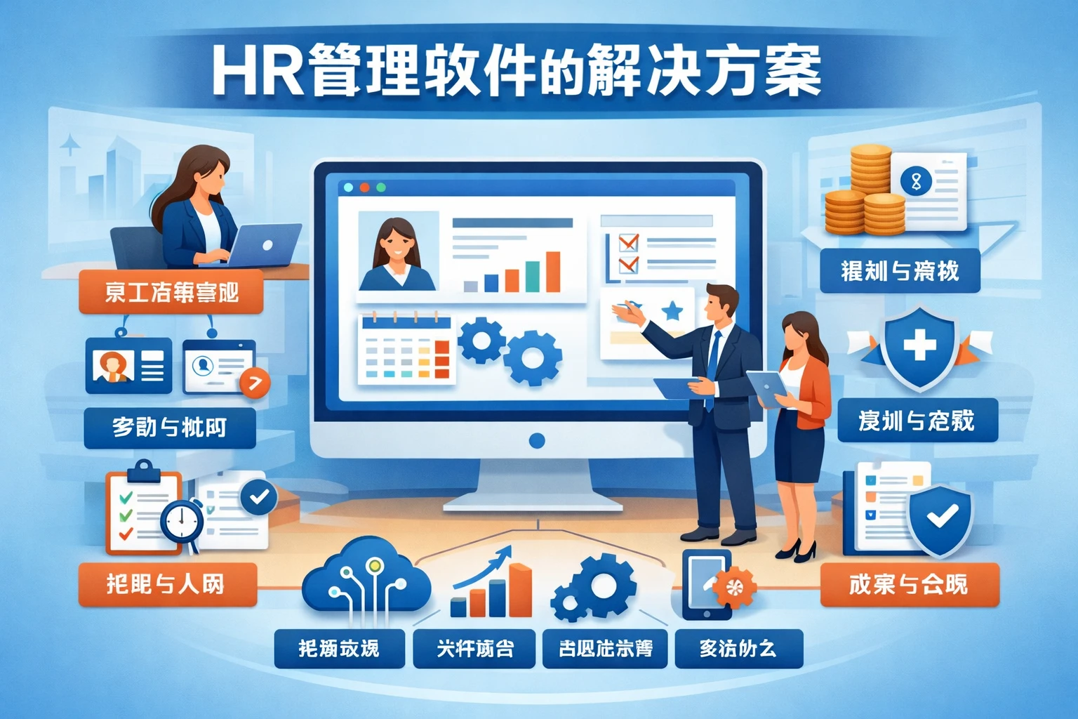HR管理软件的解决方案