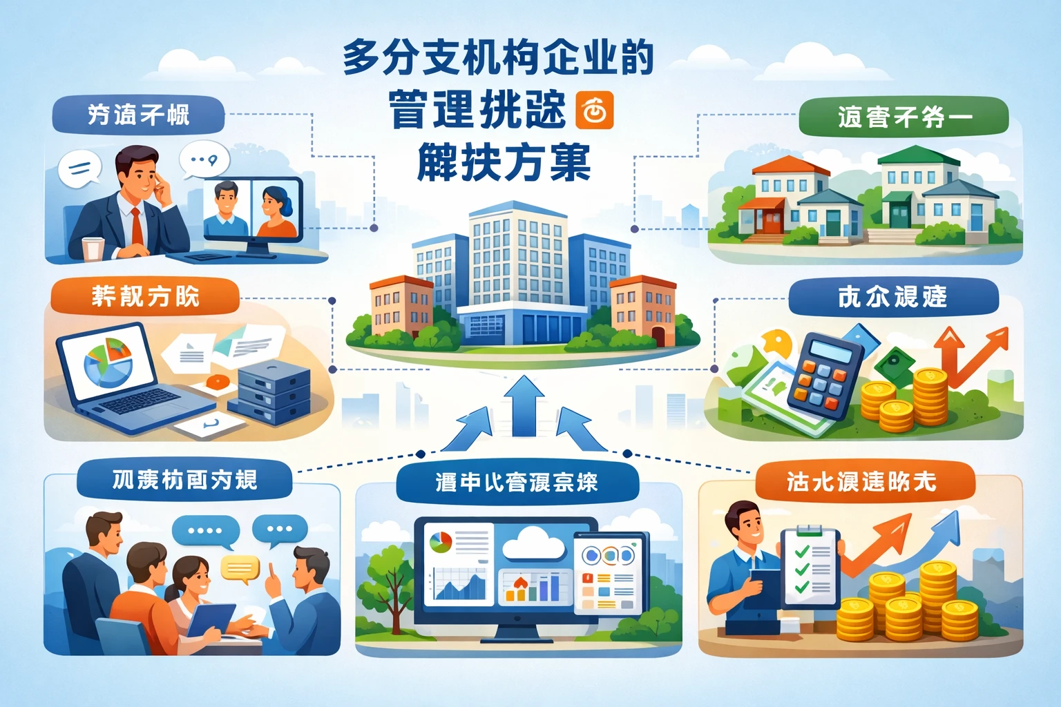 多分支机构企业的管理挑战与解决方案